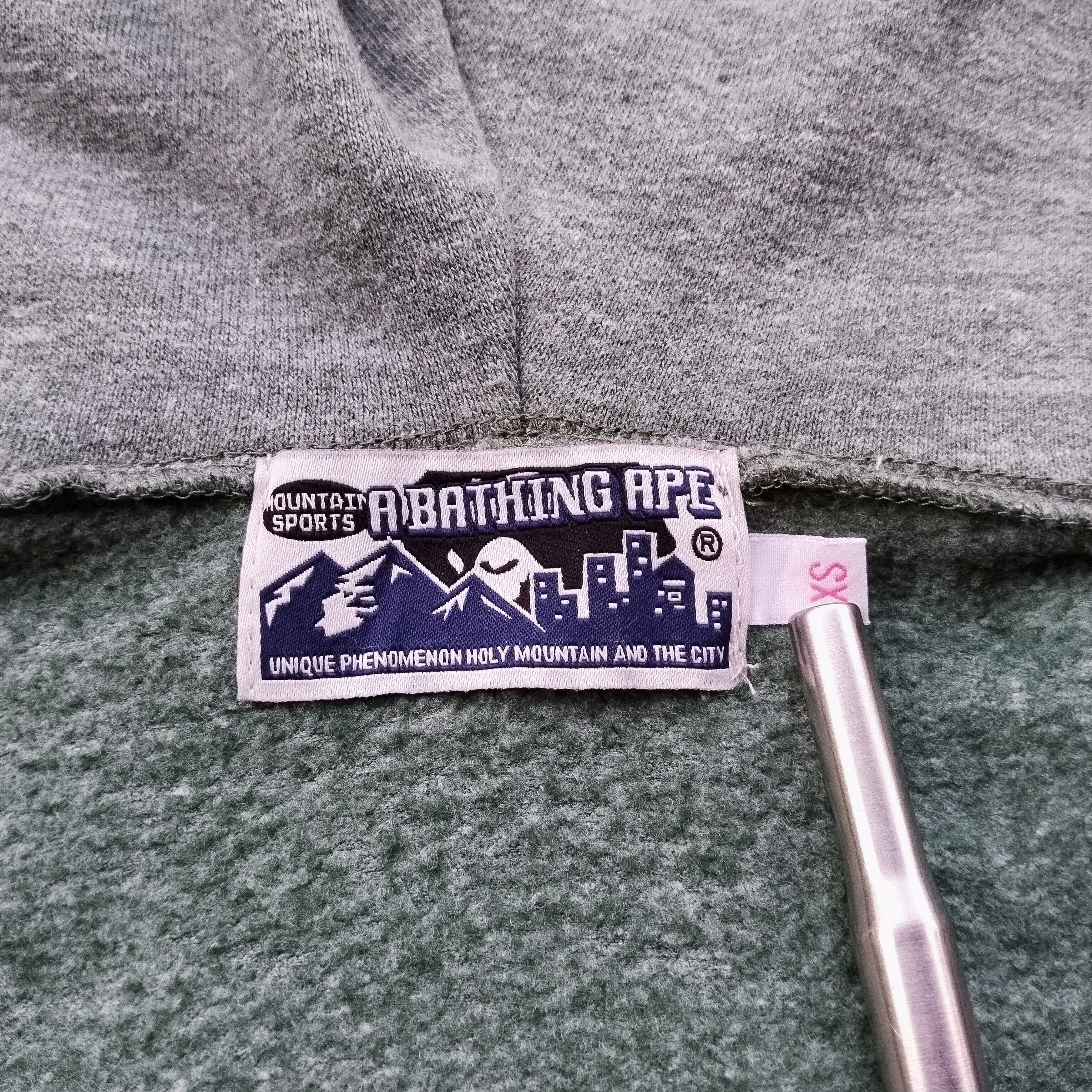 Bape 2011 Bape Heather Full Zip Hoodie Size XS / US 0-2 / IT 36-38 - 6 Thumbnail