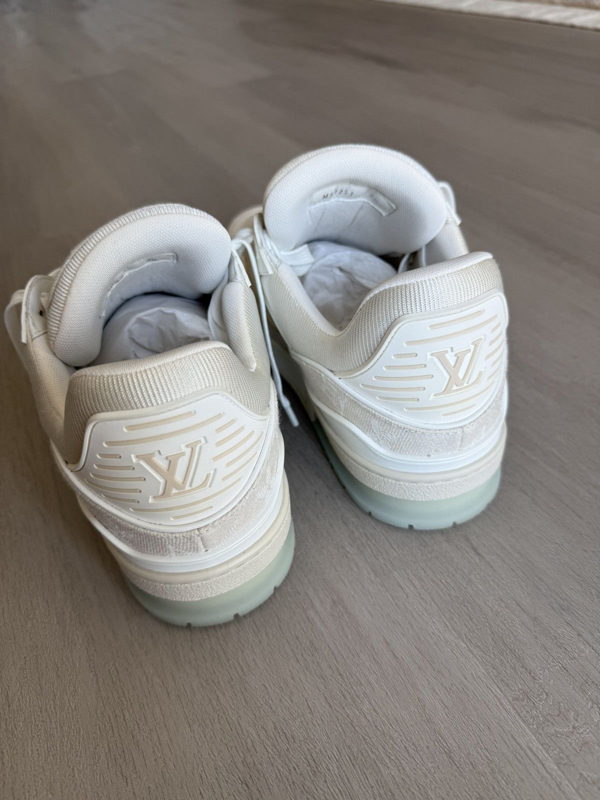 Louis Vuitton LV Trainers Denim Monogram size LV8.5 Size US 8.5 / EU 41-42 - 12 Thumbnail