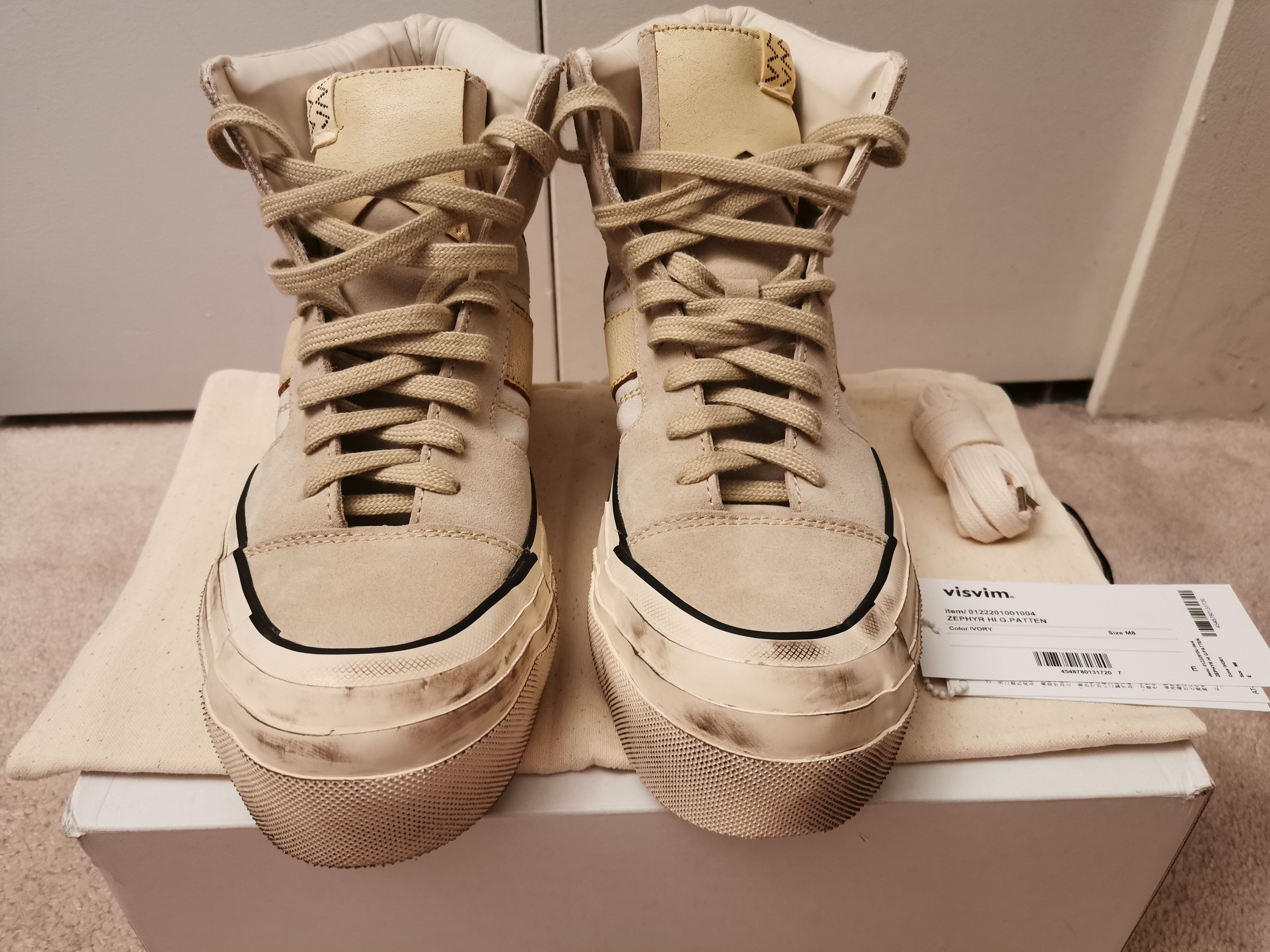 Visvim Visvim 22 ZEPHYR HI G.PATTEN | Grailed