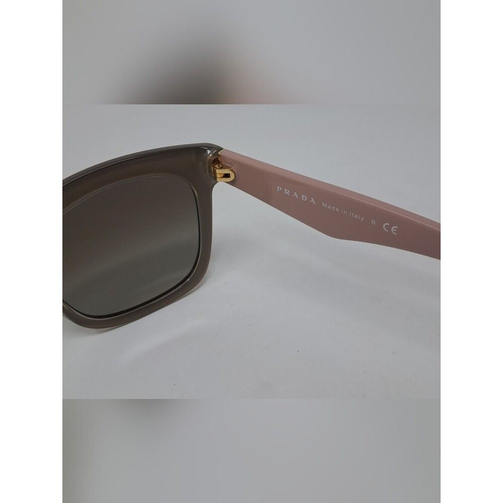 Prada Prada Women's Sunglasses Beige Pink Opal Square SPR 24Q TFT Size ONE SIZE - 4 Thumbnail