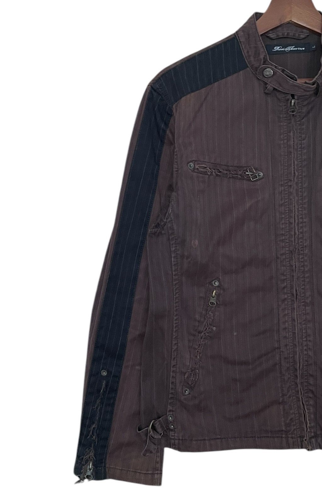 Japanese Brand × Tornado Mart × Vintage Vintage Japanese Brand Root Three Style Zipper Jacket 2000s Size US L / EU 52-54 / 3 - 5 Thumbnail