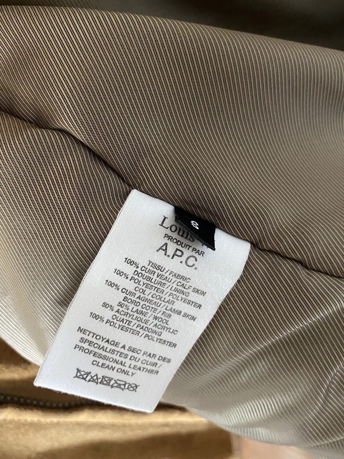 A.P.C. × Louis W. Final Drop APC x Louis W Emmanuel Jacket Suede & Shearling Size US S / EU 44-46 / 1 - 6 Thumbnail