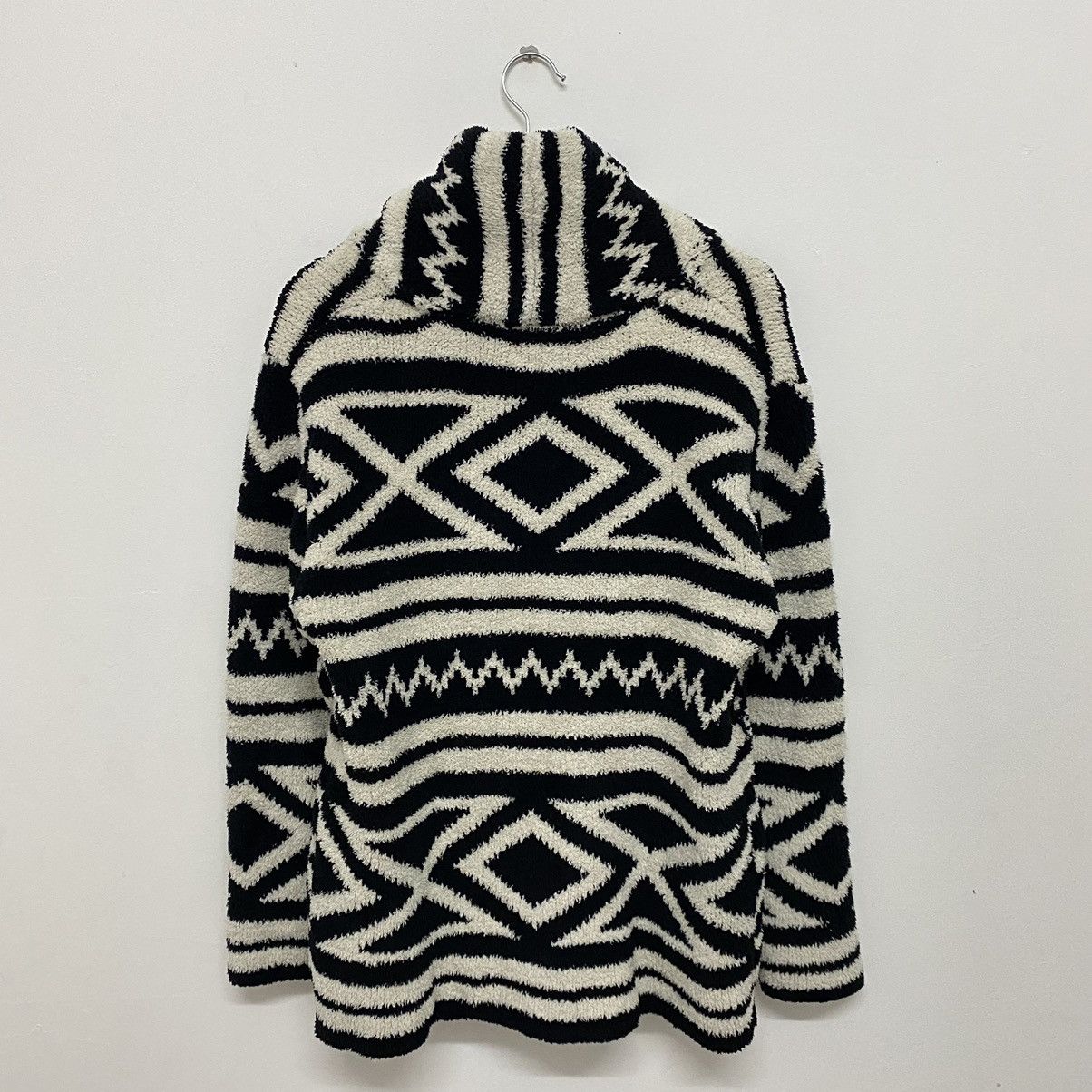 If Six Was Nine × Japanese Brand × Le Grande Bleu (L.G.B.) Strange Heaven Knitted Sweater Button Down Tribal Abstract Size US M / EU 48-50 / 2 - 2 Thumbnail