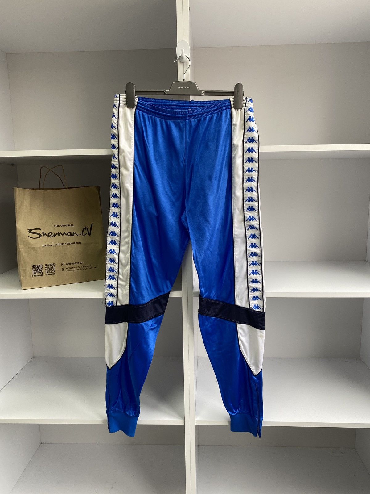 Kappa × Vintage 90's Kappa Vintage Men's Pants Size US 37 - 1 Thumbnail