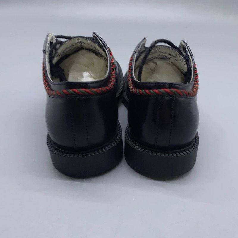 Gucci Gucci Perforated Logo Black Children's Casual Shoes Size US 11 / EU 44 - 2 Thumbnail