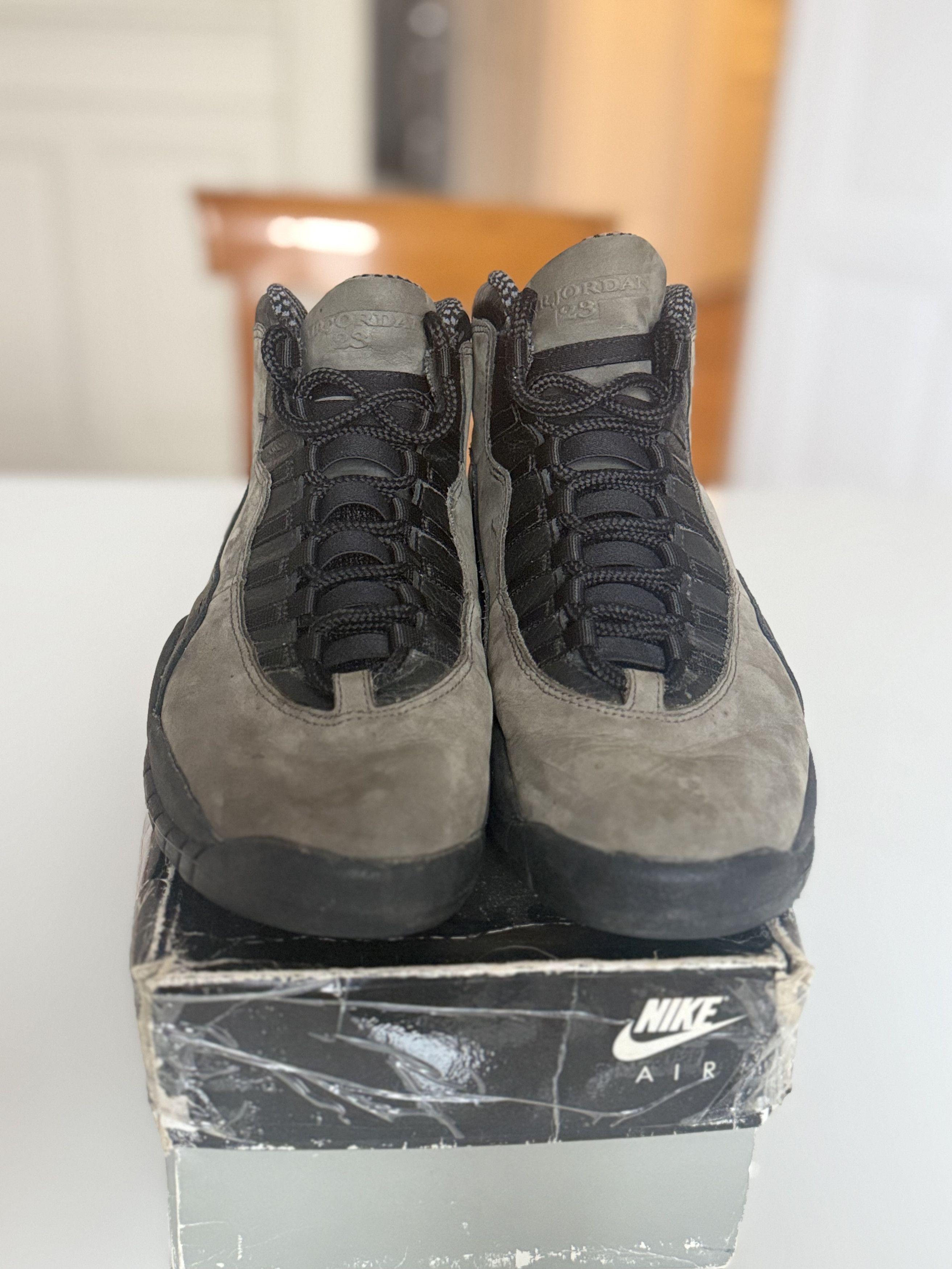 Jordan Brand Nike Air Jordan 10 Shadow OG 1994 (Made in Korea) Size US 9.5 / EU 42-43 - 7 Thumbnail