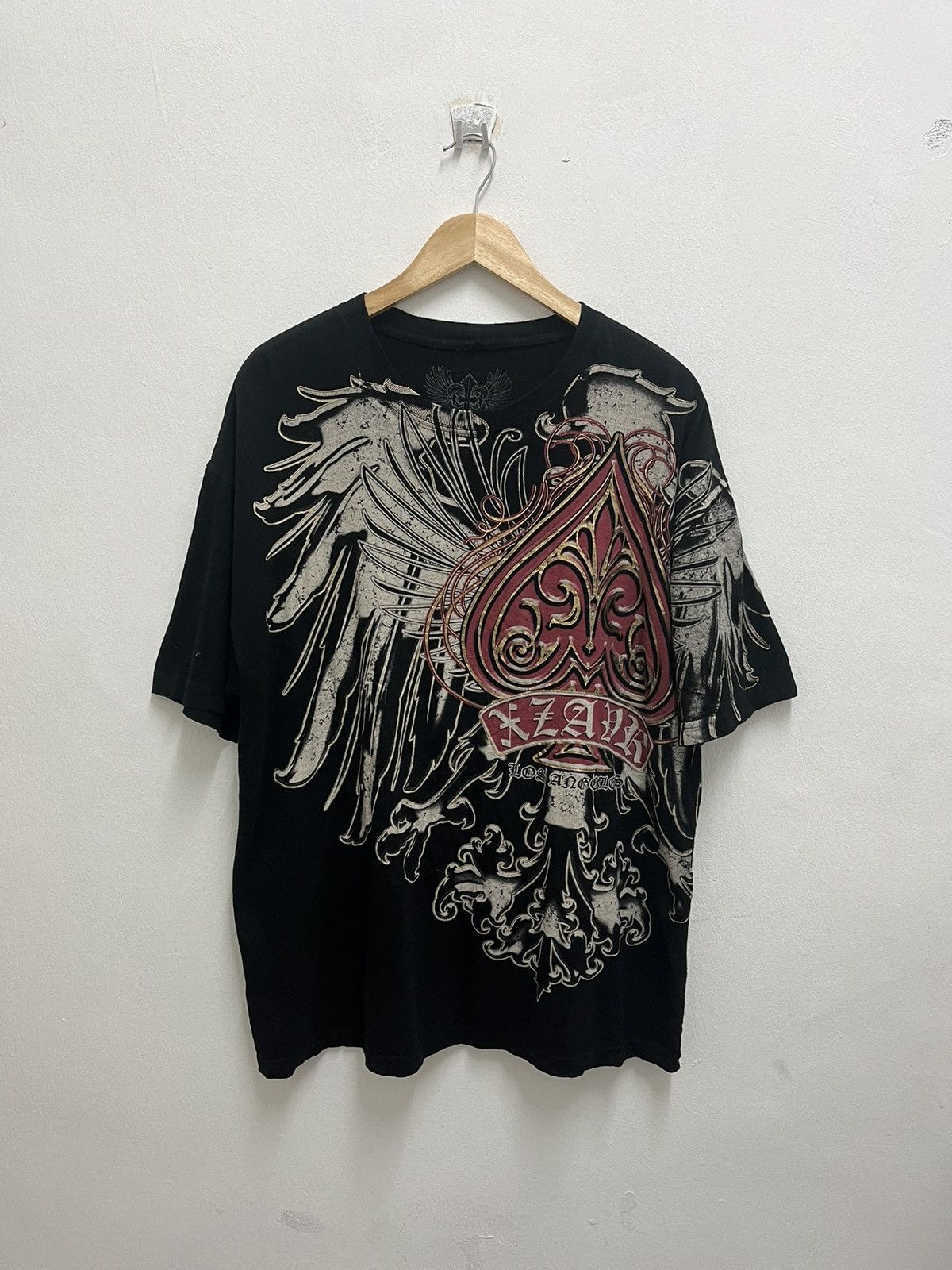 Affliction Xzavier Los Angeles T Shirt Skulls Affliction Size US XXL / EU 58 / 5 - 2 Thumbnail