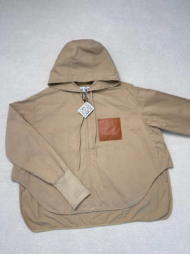 Loewe Loewe Pattern Logo Hooded Long Sleeve Jacket Size XS / US 0-2 / IT 36-38 - 1 Thumbnail
