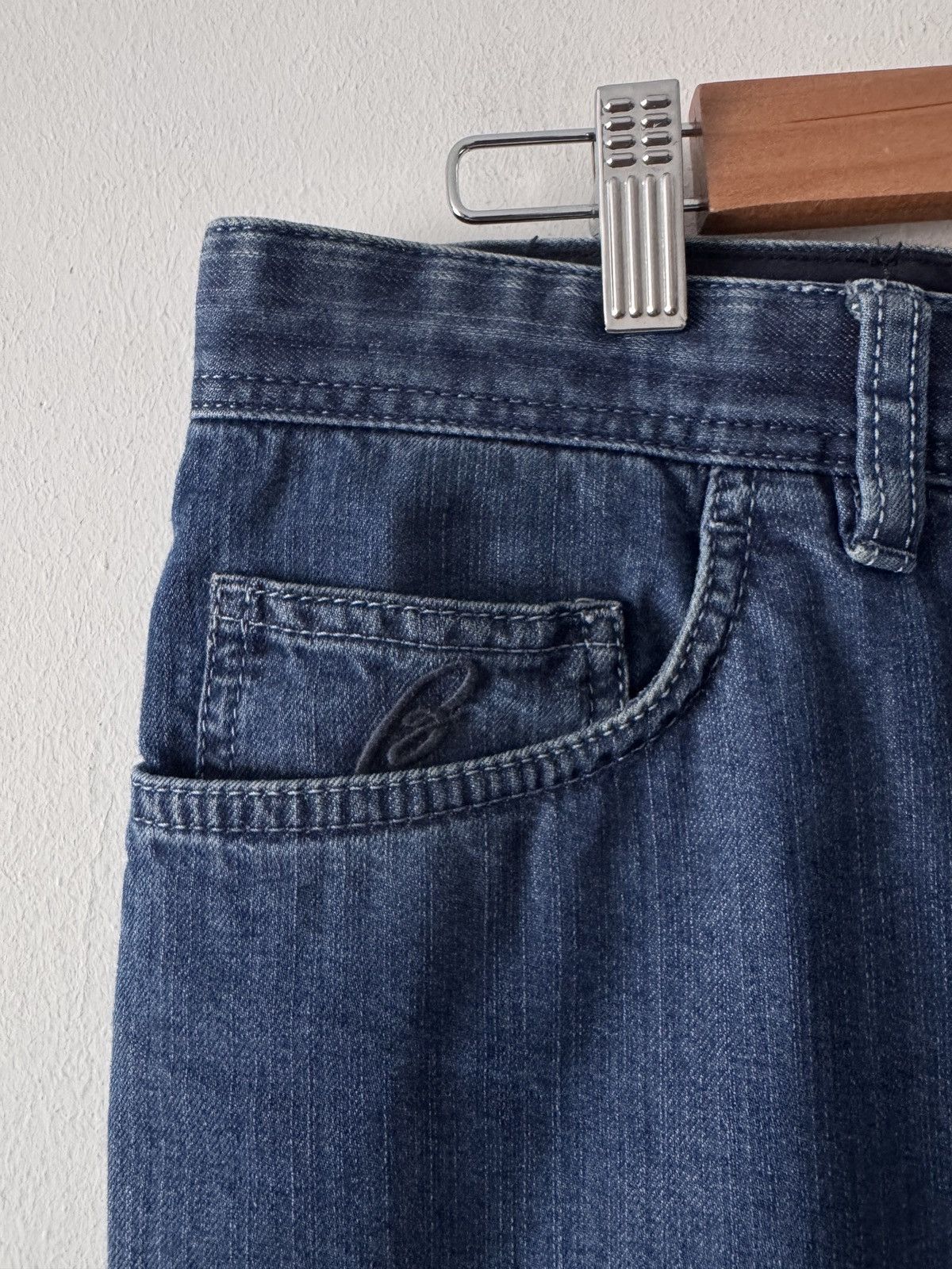 Brioni 🔥🔥 Brioni Blue Stretch Jeans Size US 35 - 3 Thumbnail