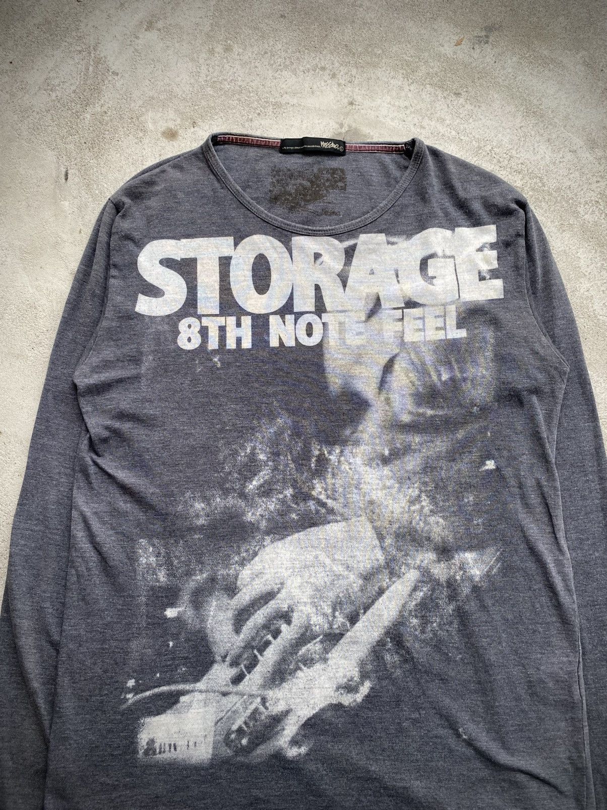 Japanese Brand MOSSIMO STORAGE 8TH NOTE FEEL TSHIRT Size US L / EU 52-54 / 3 - 2 Thumbnail