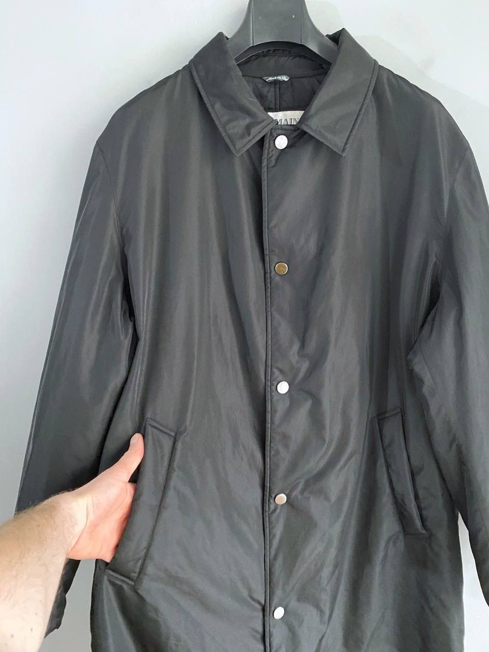 Balmain Balmain Men's Quilted Insulated Trench Coat, Size 54/XL-XXL Size US XXL / EU 58 / 5 - 5 Thumbnail