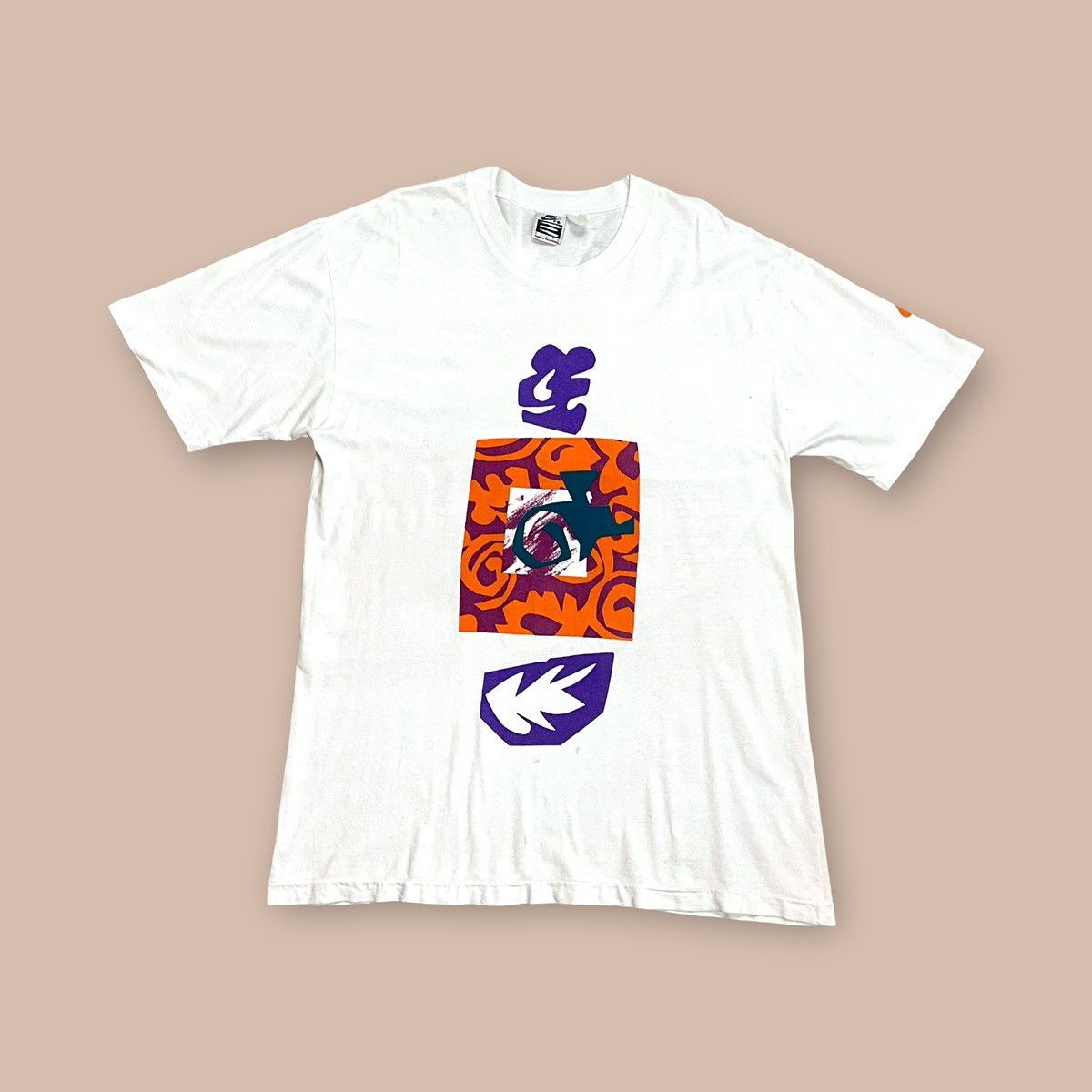 Nike OG 90s Nike White Tee Size US L / EU 52-54 / 3 - 1 Thumbnail