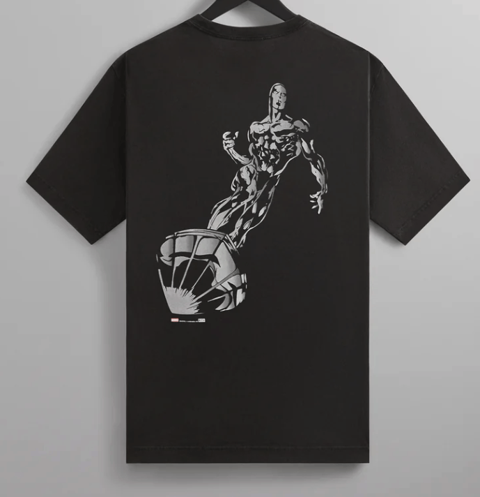 Kith × Marvel Comics Marvel Kith Silver Surfer Vintage Tee Black Size Large Size US L / EU 52-54 / 3 - 3 Thumbnail