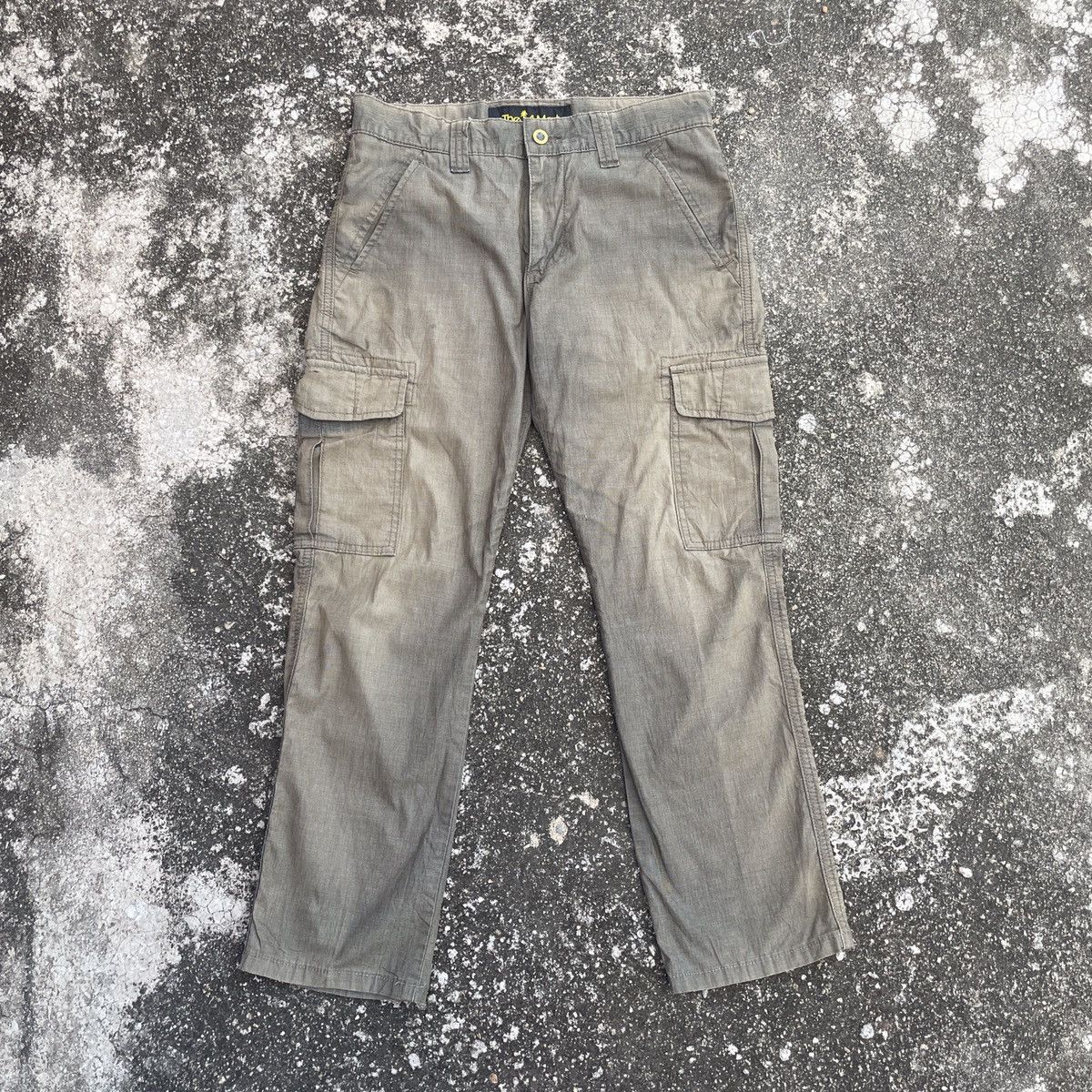 image of Vintage The La Mart By Edwin Utility Cargo Pants in Brown, Men's (Size 31)