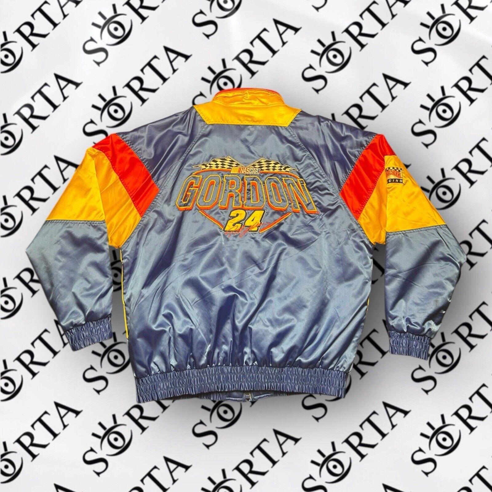 Nutmeg 90s/Y2K NASCAR Jeff Gordon #24 Nutmeg Racing Puffer Jacket Size US L / EU 52-54 / 3 - 2 Thumbnail