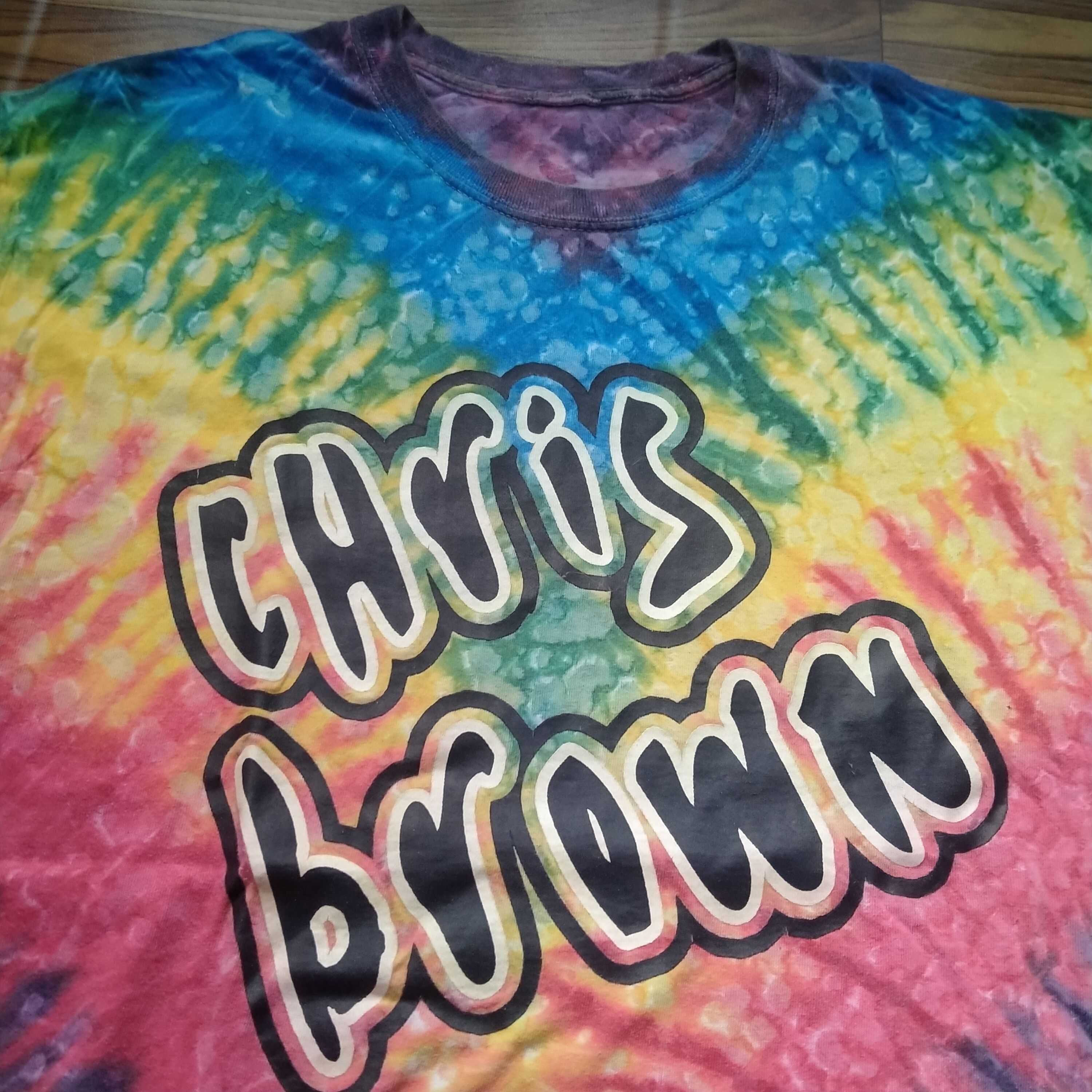 Rap Tees Chris Brown "One Hell Of A nite" Tour Tshirt Size US L / EU 52-54 / 3 - 2 Thumbnail