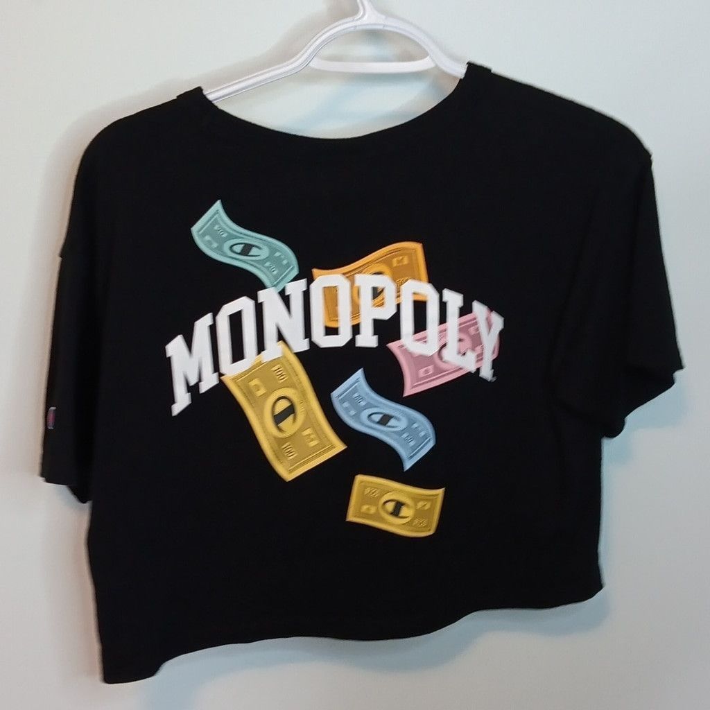 Champion Champion x Hasbro Monopoly Crop Graphic Tee Size XS / US 0-2 / IT 36-38 - 7 Thumbnail