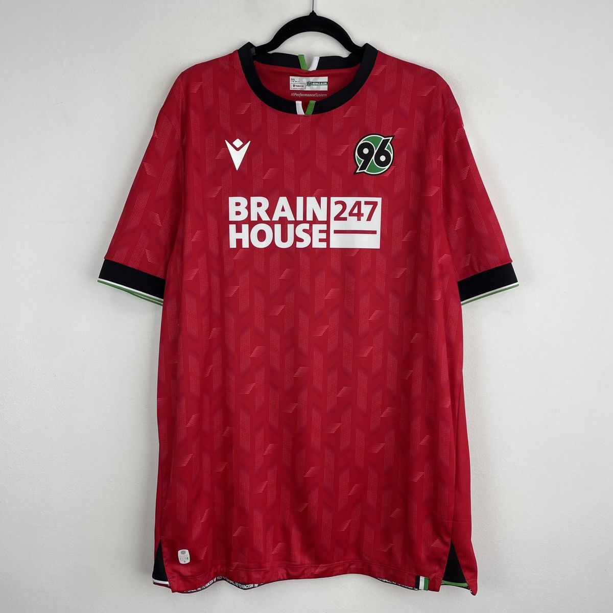Macron Hannover 96 Home Jersey Shirt Men 2023/2024 size 3XL Size US XXL / EU 58 / 5 - 1 Thumbnail