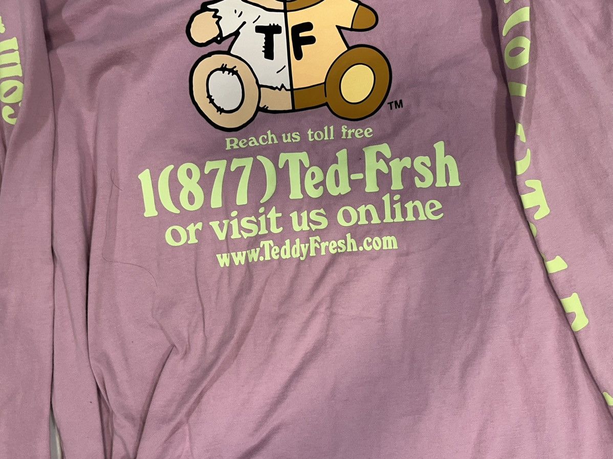 Teddy Fresh Teddy Fresh Brown Bear Pink Longsleeve - Medium Size US M / EU 48-50 / 2 - 7 Thumbnail