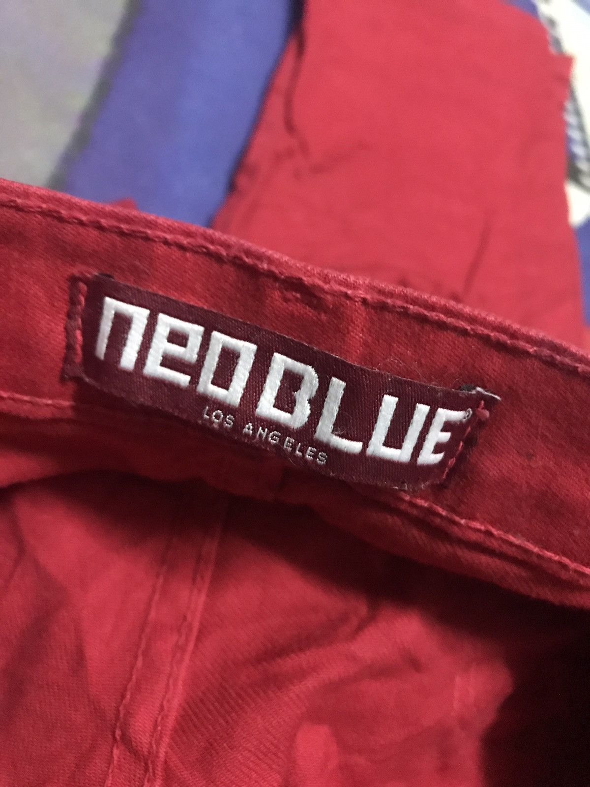 Designer × Japanese Brand Neo Blue skinny colour jeans red Size US 32 / EU 48 - 4 Thumbnail