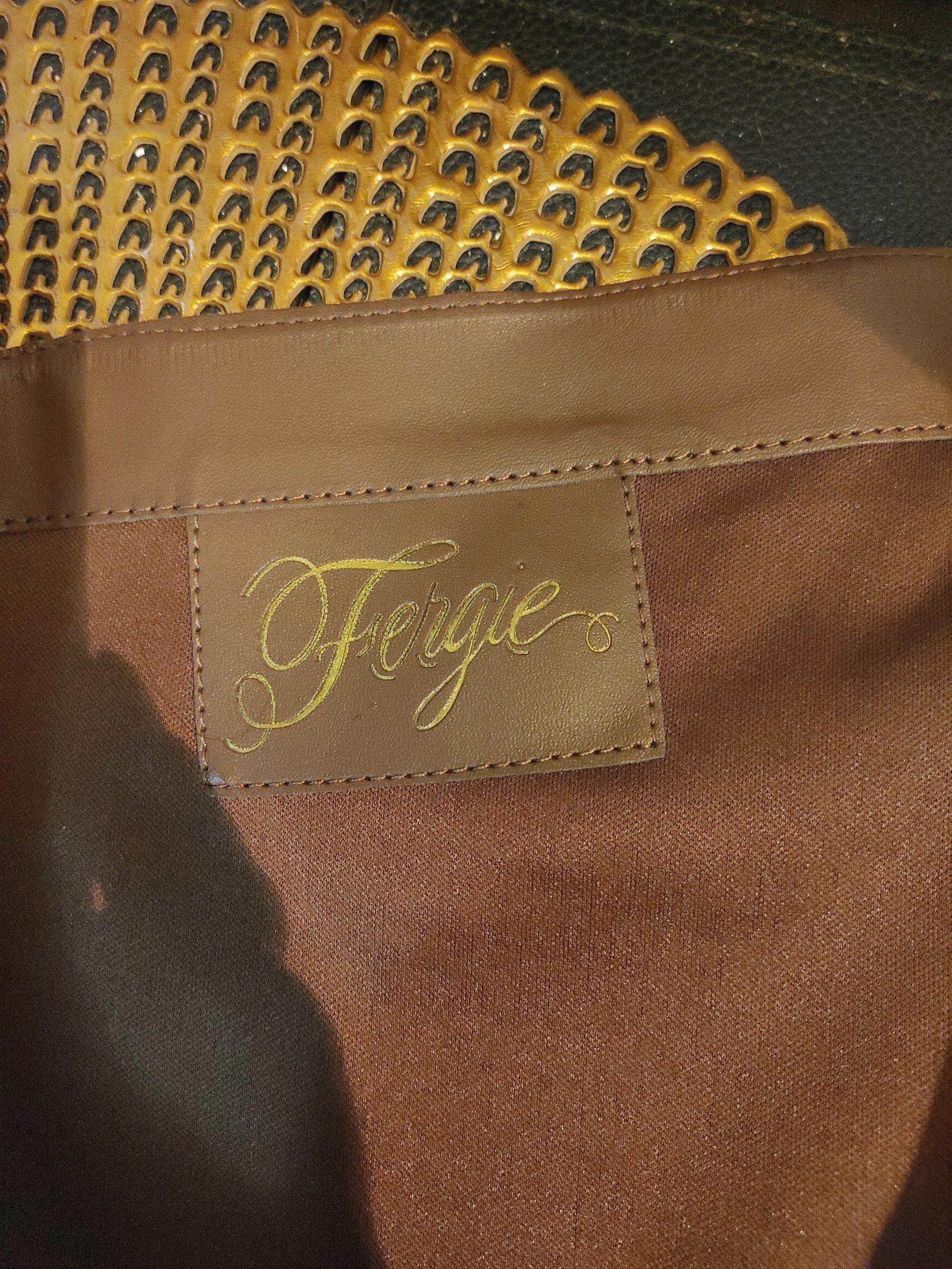 Designer Fergie Suede Biker Boots Size 9.5 Size US 9.5 / IT 39.5 - 7 Thumbnail