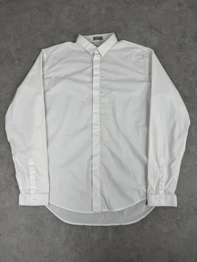 Dior 2000s Dior White Premium Shirt Size US M / EU 48-50 / 2 - 1 Thumbnail