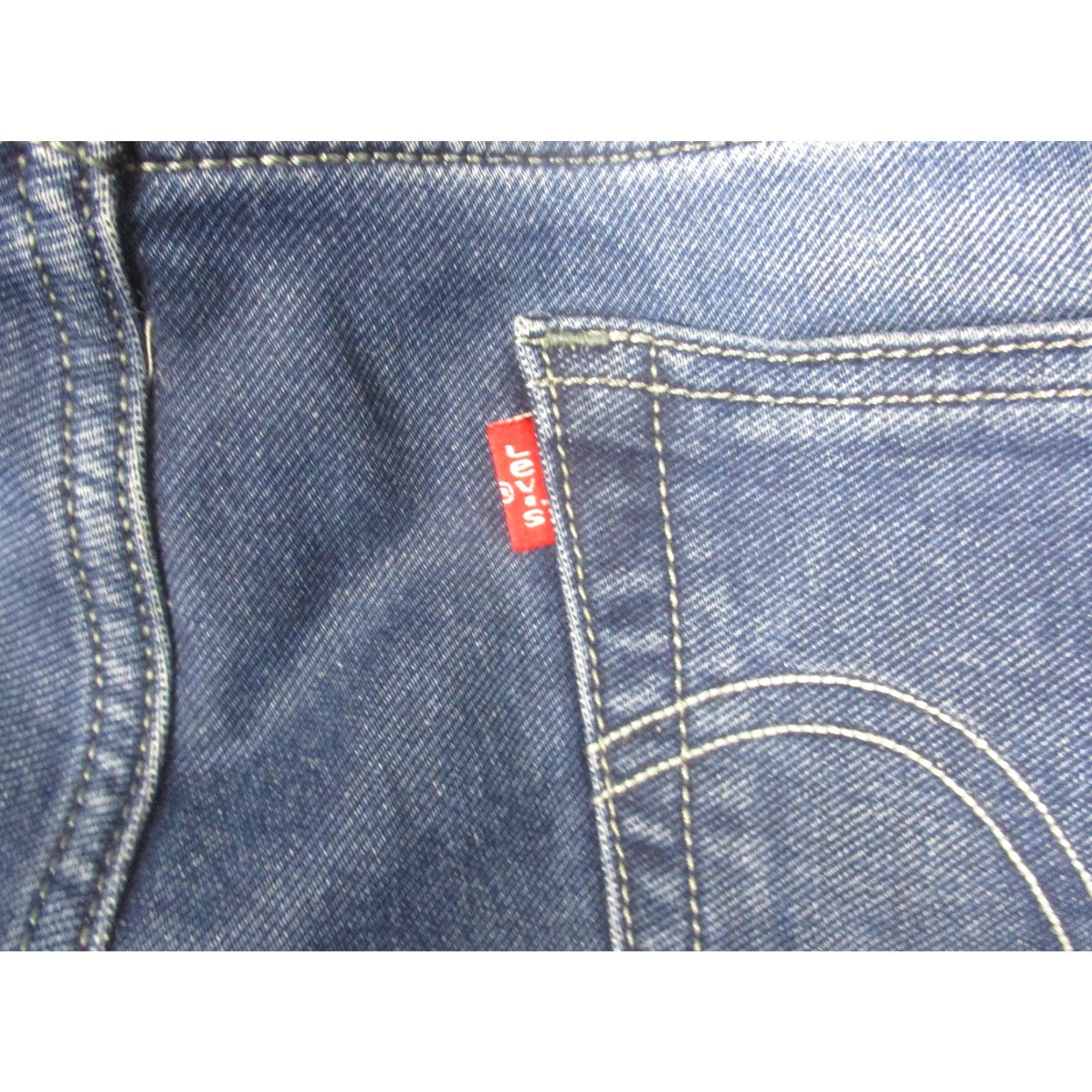 Levi's Levi's 511 Jeans Mens 38x32 Blue Slim Fit Tapered Leg Denim Medium Wash Size US 38 / EU 54 - 7 Thumbnail