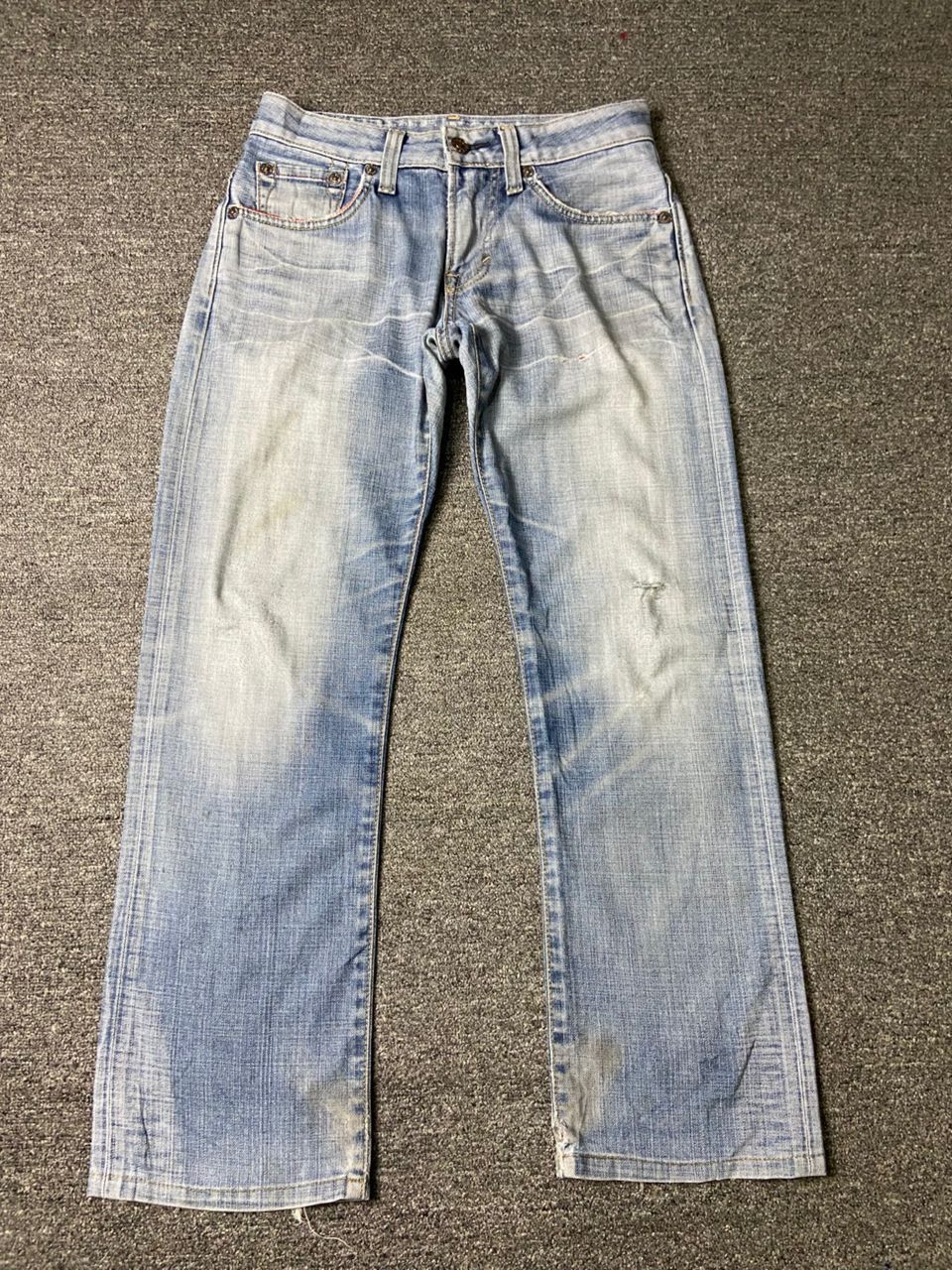 Edwin × Japanese Brand × Vintage EDWIN x BLUE TRIP Regular Fit Cut Jeans (131) Size US 31 - 1 Thumbnail