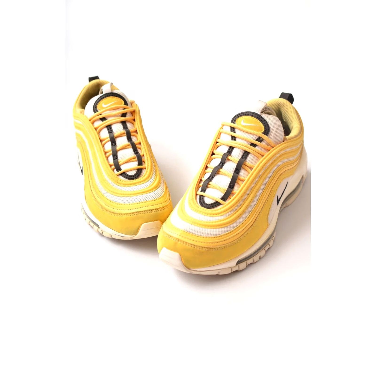 Nike Nike Air Max 97 Topaz Gold White W 921733-703 Taxi Sneakers Trainers Size US 10 Womens Size US 8 / IT 38 - 2 Thumbnail