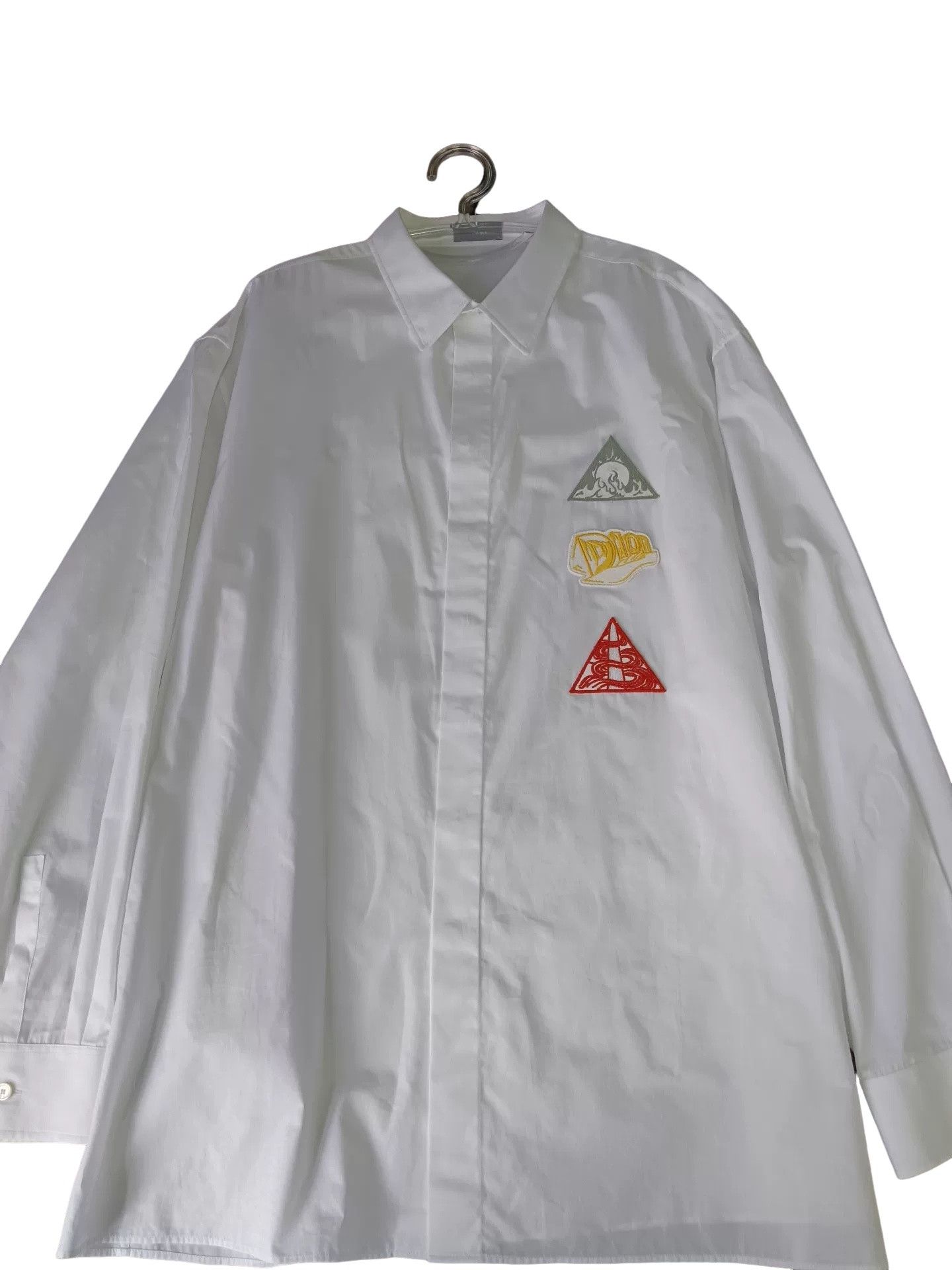 Dior Dior Patch Graphic Long Sleeve Shirt 41 Size US L / EU 52-54 / 3 - 1 Thumbnail