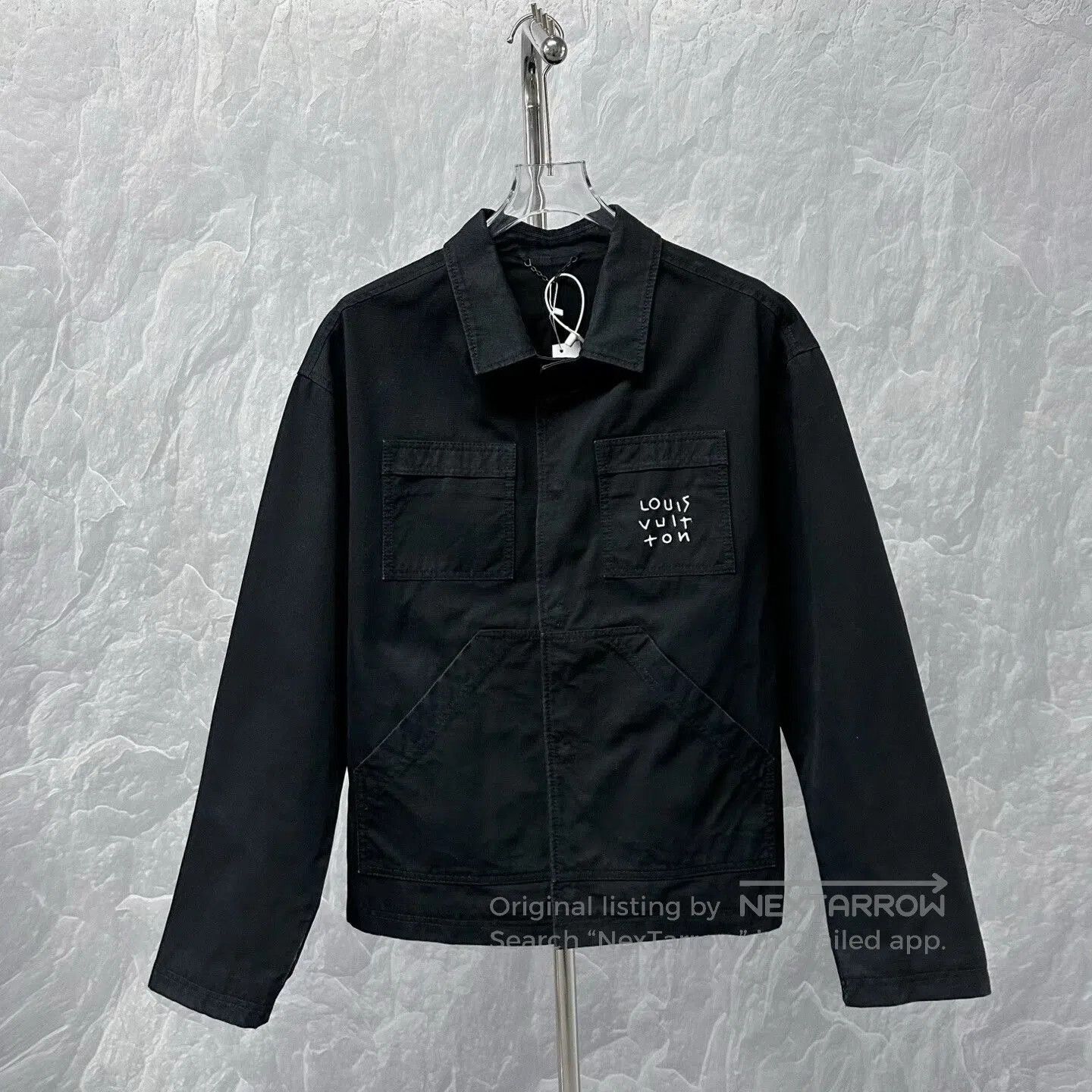 Louis Vuitton louis vuitton embroidered logo denim jacket. Size US L / EU 52-54 / 3 - 1 Thumbnail