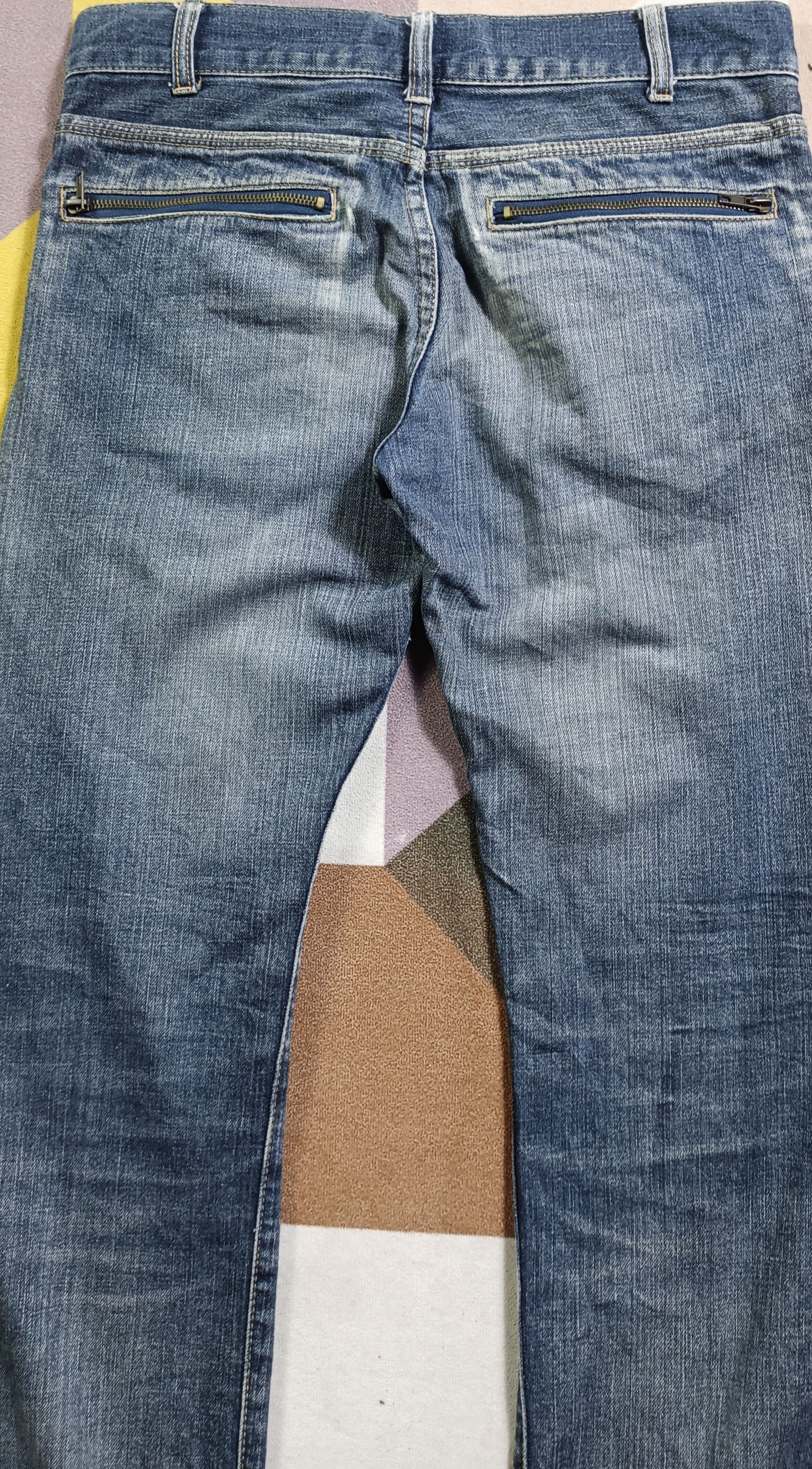Japanese Brand × Le Grande Bleu (L.G.B.) × Tornado Mart Open arms Japan Straight Leg Multi Zipper Size US 32 / EU 48 - 5 Thumbnail