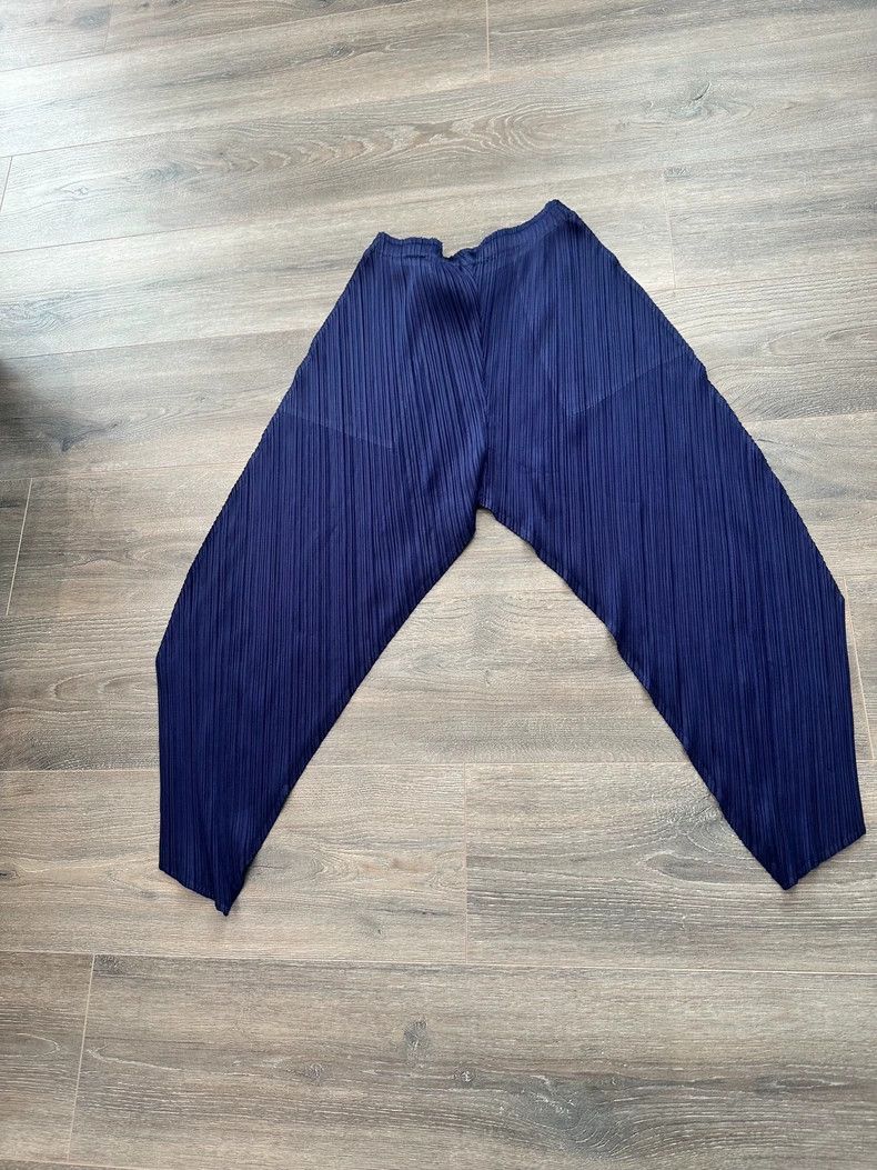 Issey Miyake Issey Miyake size:2 A long dark blue top Size M / US 6-8 / IT 42-44 - 9 Thumbnail