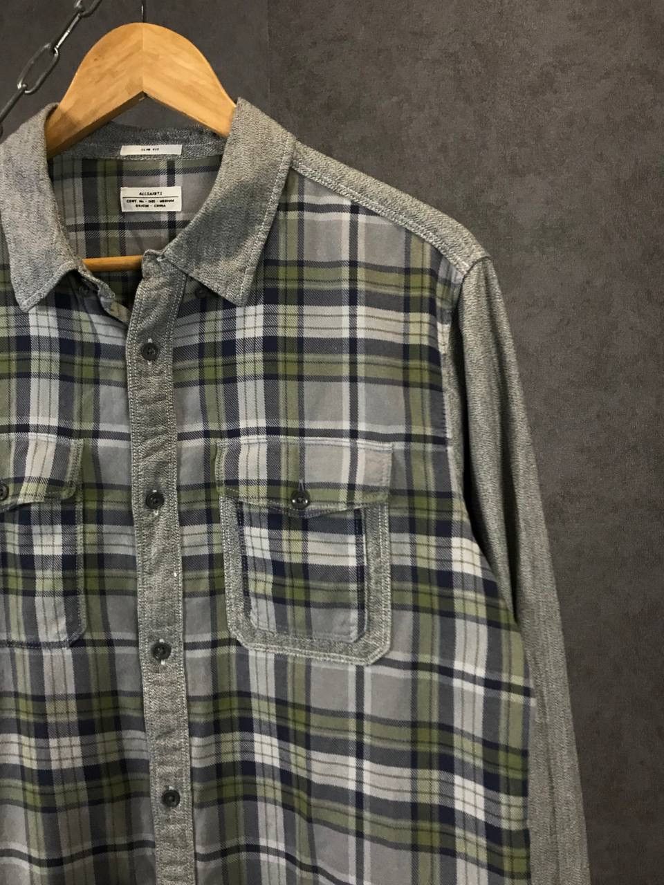 Allsaints Allsaints flannel multicolor shirt Size US M / EU 48-50 / 2 - 2 Thumbnail
