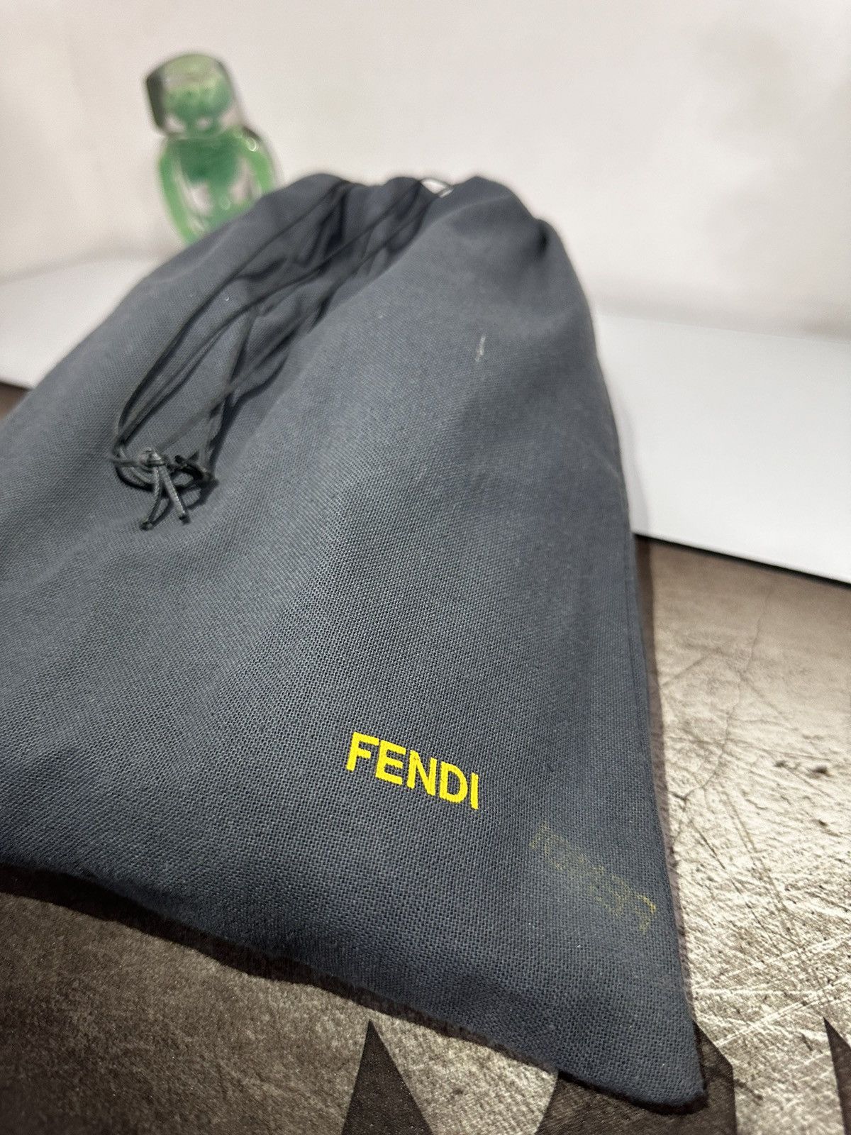 Fendi Grey Monster Sneakers Size US 11.5 / EU 44-45 - 11 Thumbnail