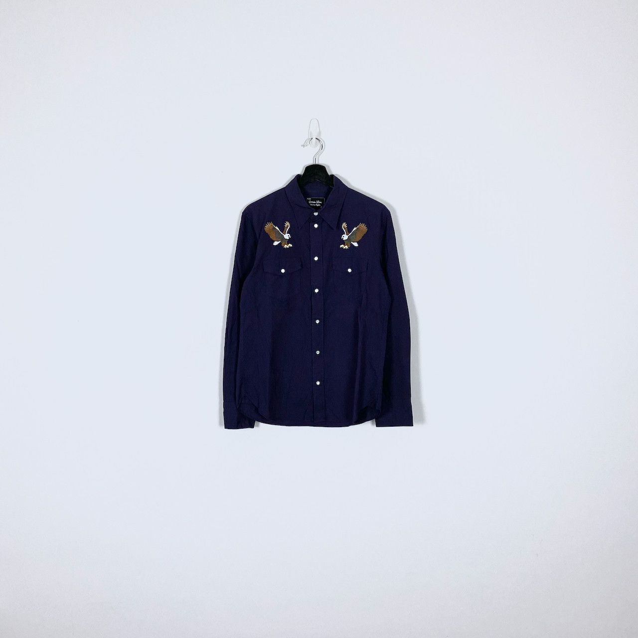 Number (N)ine 2007AW "LOVE, GOD, MURDER" EAGLE WESTERN SHIRT Size US L / EU 52-54 / 3 - 1 Thumbnail