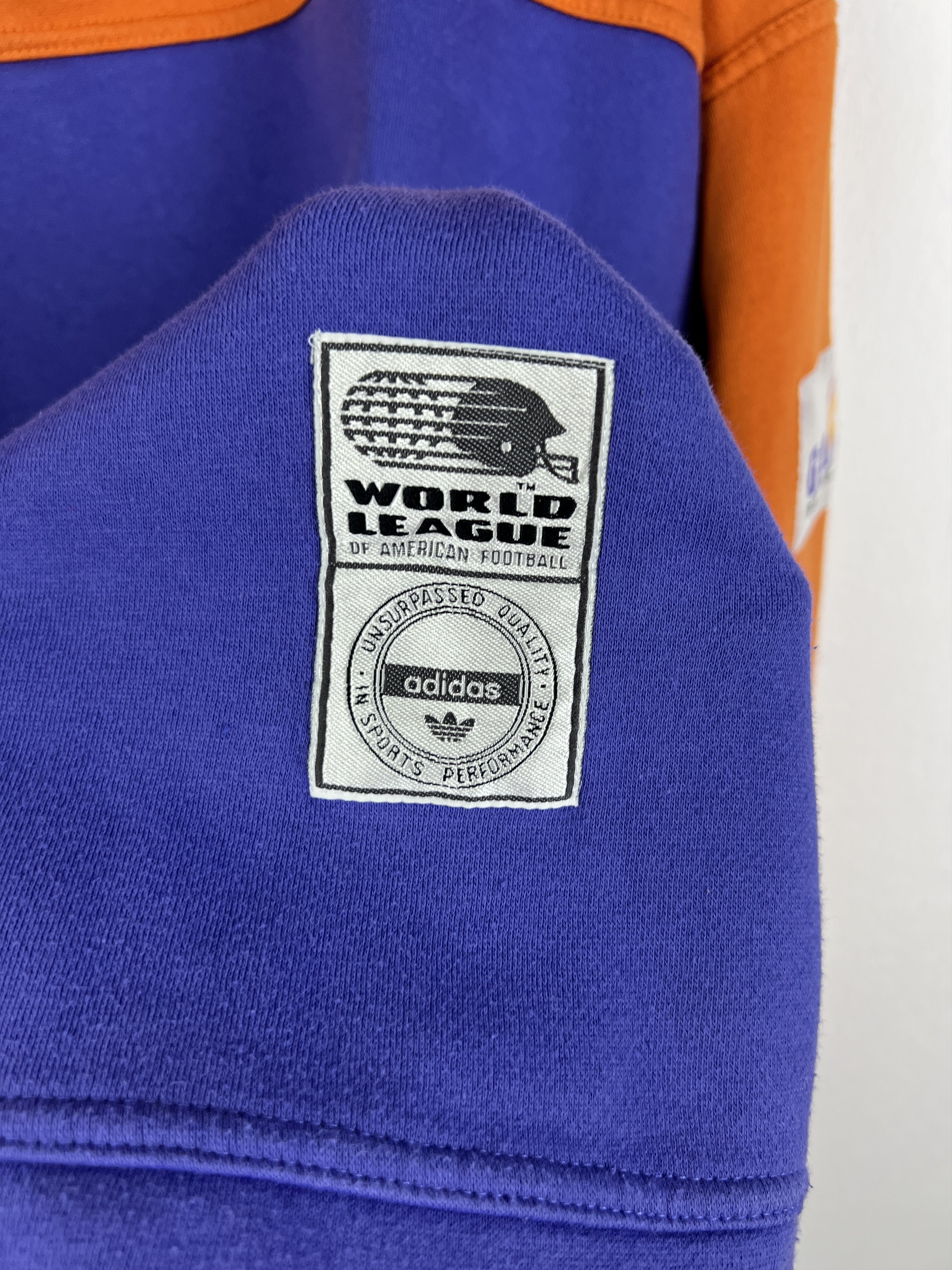 Adidas Vintage Frankfurt Galaxy World League NFL Sweatshirt Jacket Size US M / EU 48-50 / 2 - 11 Thumbnail