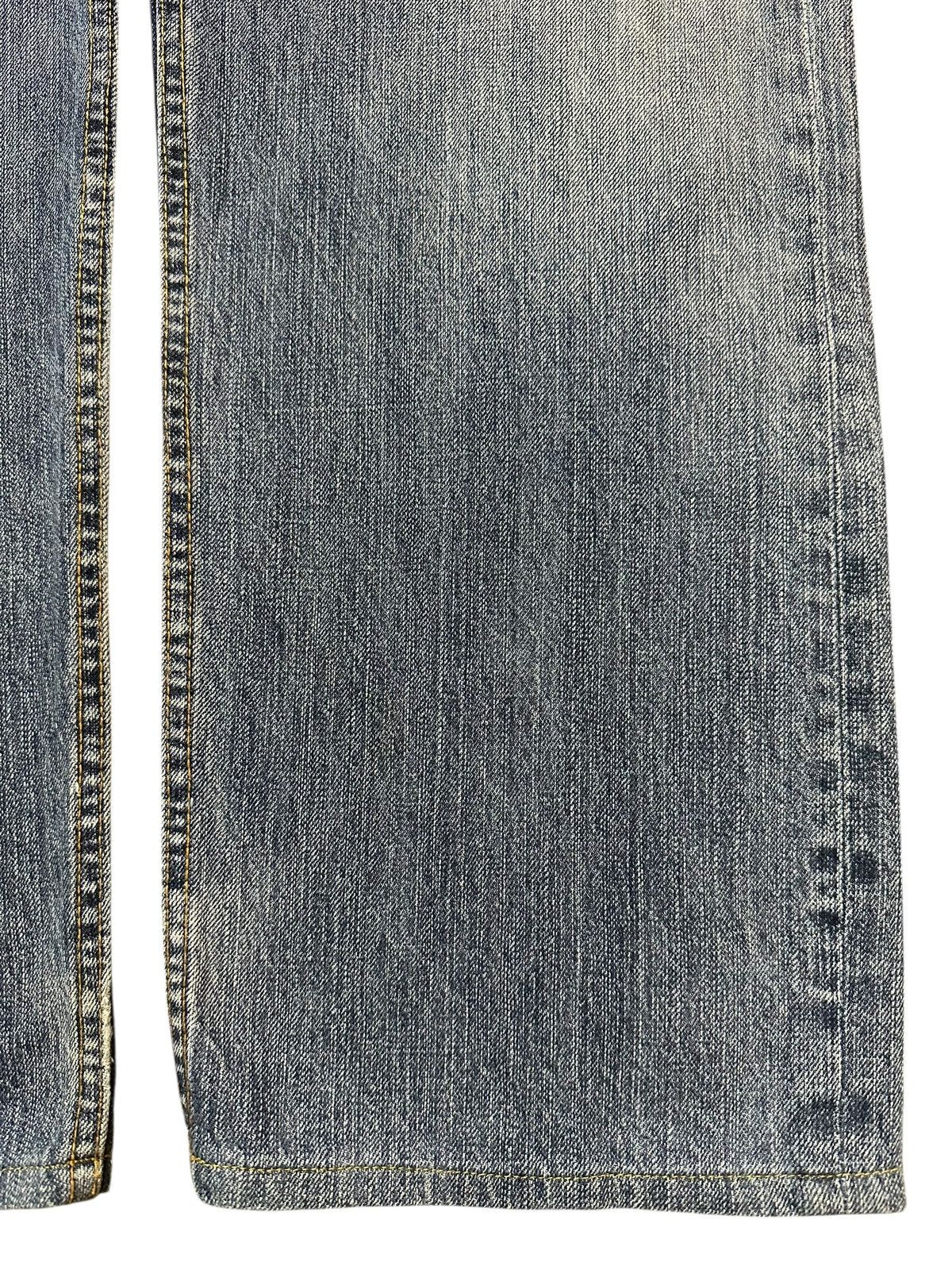 Kamakura Vintage Japanese Brand Sukajan Fish Koi Embroidered Jeans Size US 36 / EU 52 - 8 Thumbnail