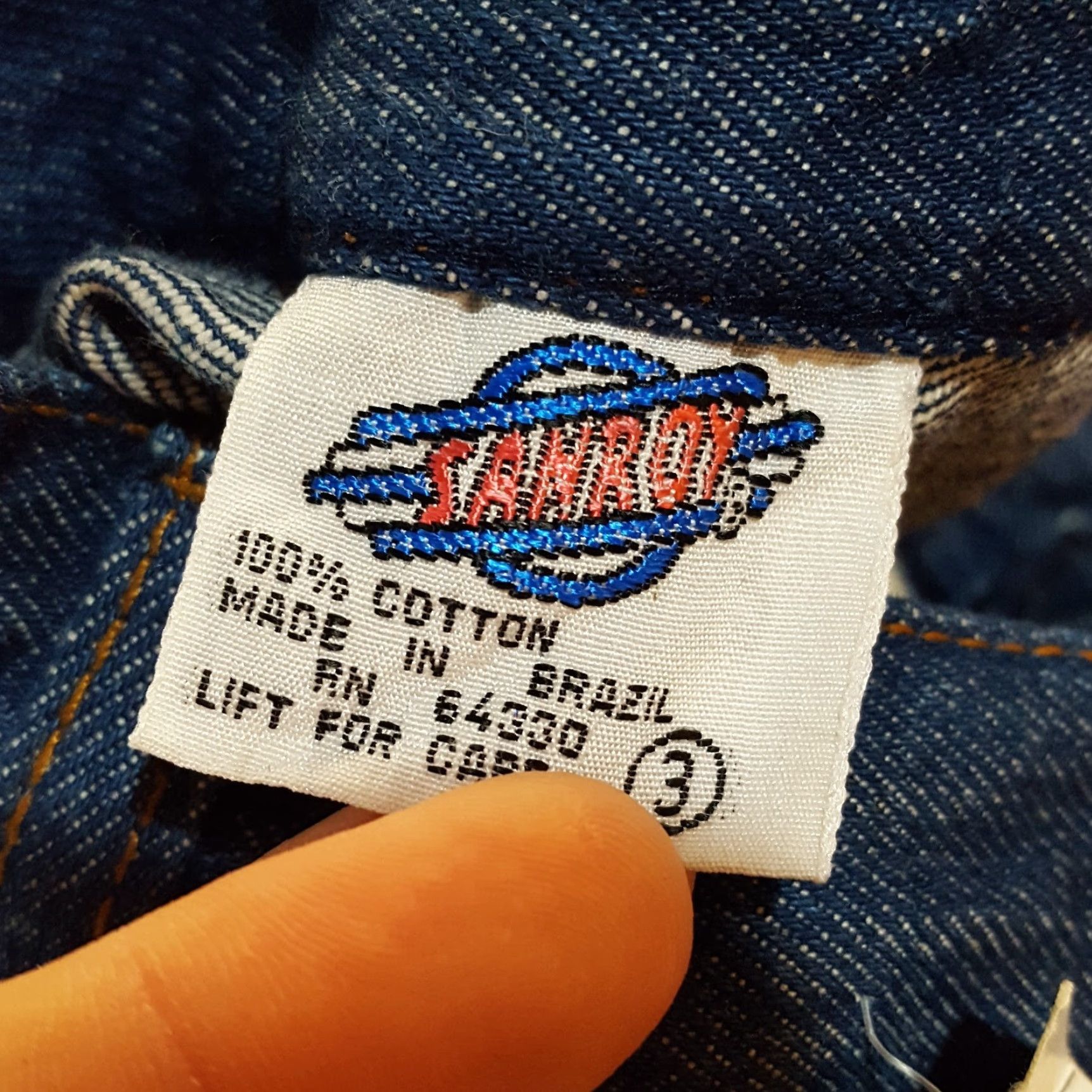 Vintage VINTAGE 80s Sanroy High Waist Relaxed Tapered Women's Jeans Size 3 Denim Blue Size 26" / US 2 / IT 38 - 5 Thumbnail