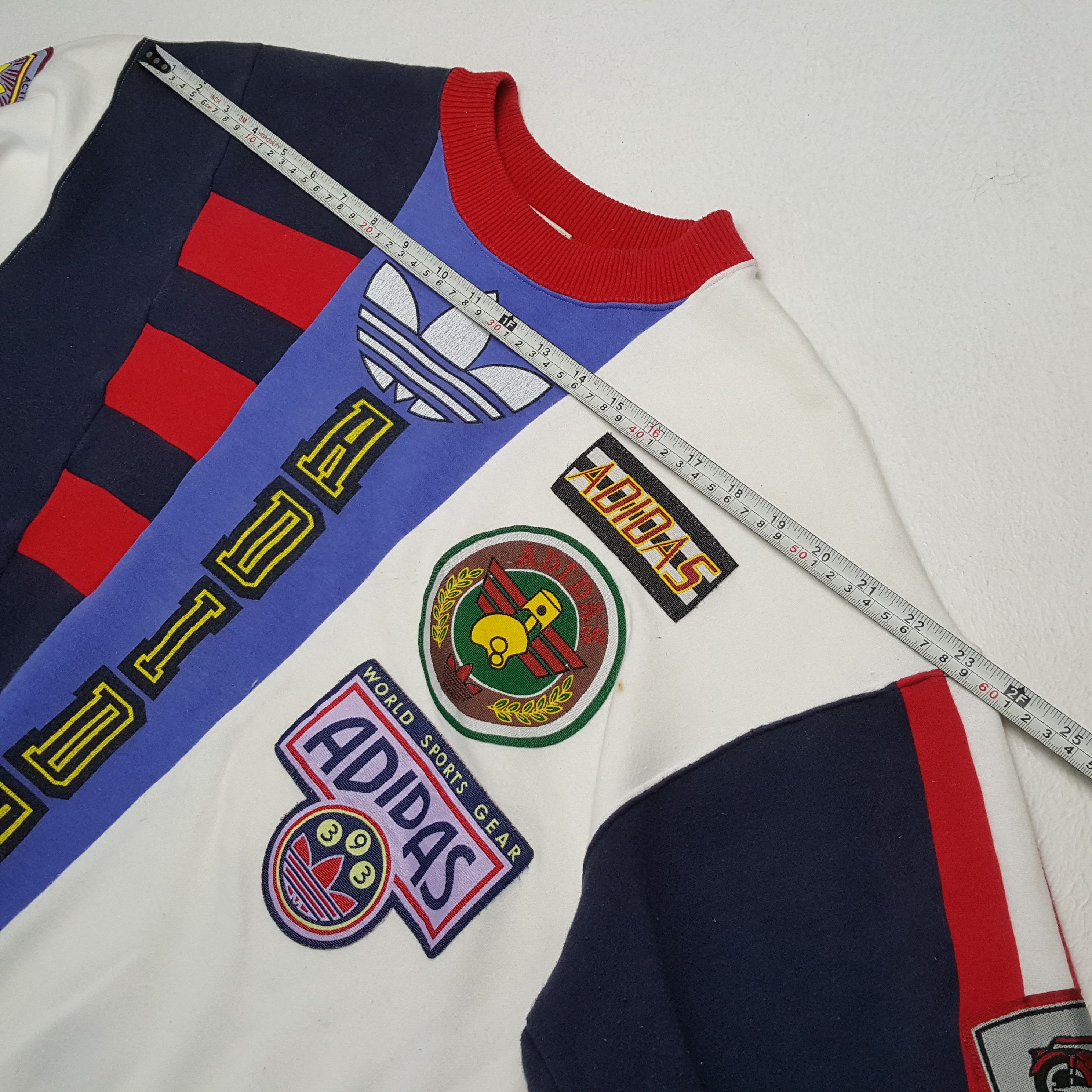 Adidas × Vintage Vintage ADIDAS Racing Sportswear Fashion Style Sweatshirts Size US M / EU 48-50 / 2 - 5 Thumbnail