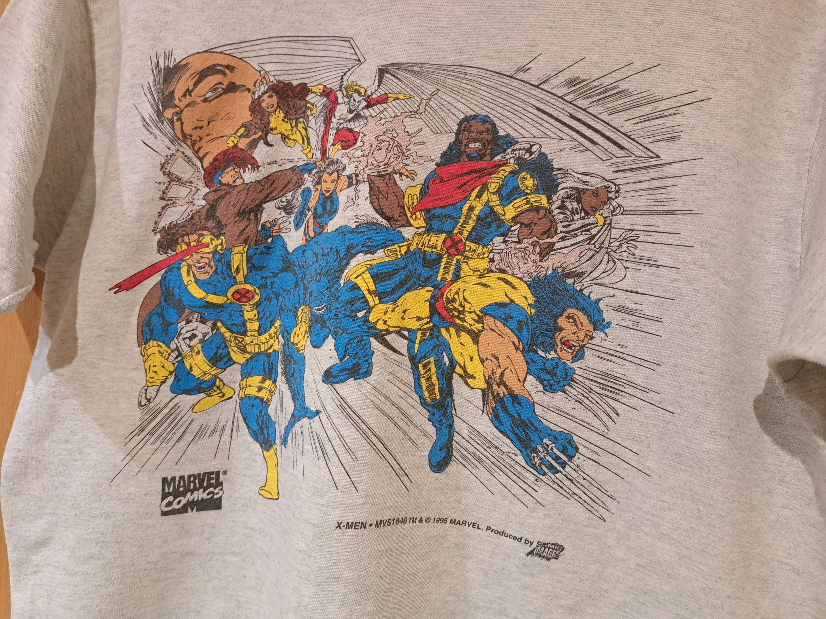 Marvel Comics × Vintage Vintage 90s Marvel X-Men Comic Images T-Shirt Size US M / EU 48-50 / 2 - 2 Thumbnail