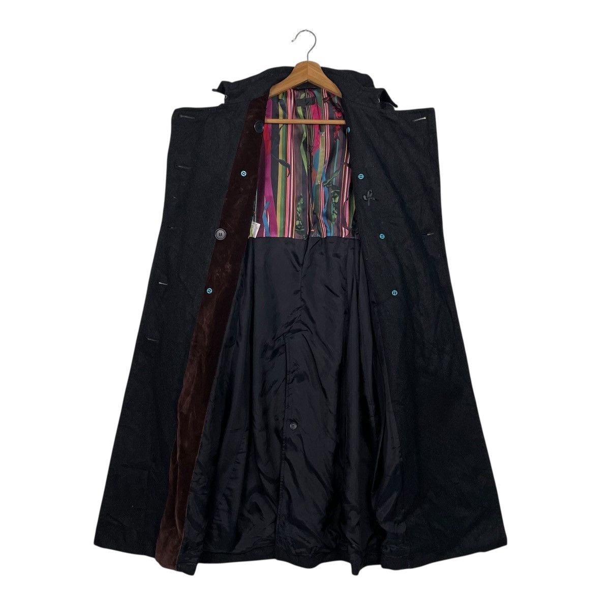 Paul Smith Paul Smith Black Double Breasted Wool Coat Size S / US 4 / IT 40 - 12 Thumbnail