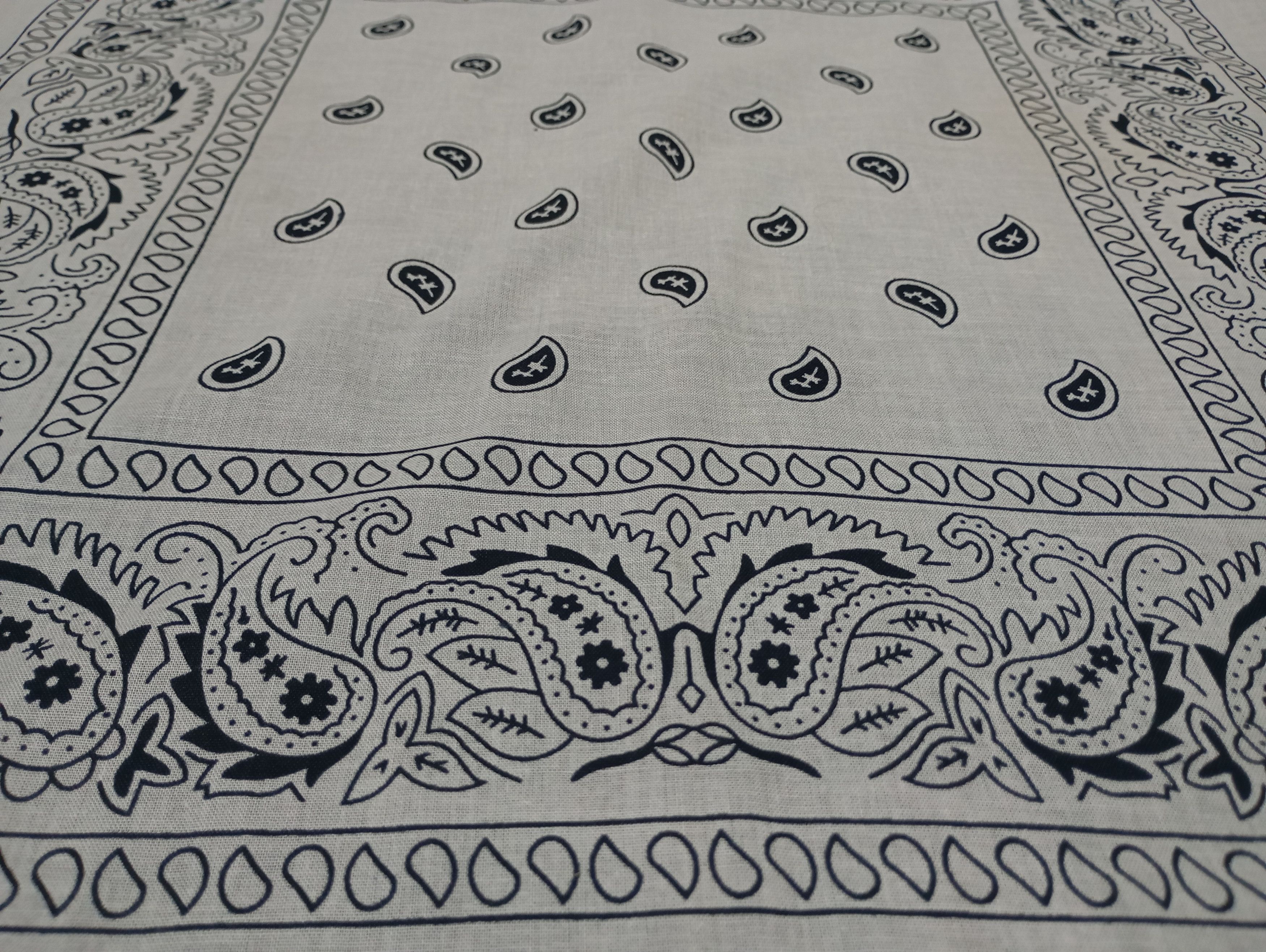 Vintage Vintage Paisley Bandana Scarves Size ONE SIZE - 3 Thumbnail
