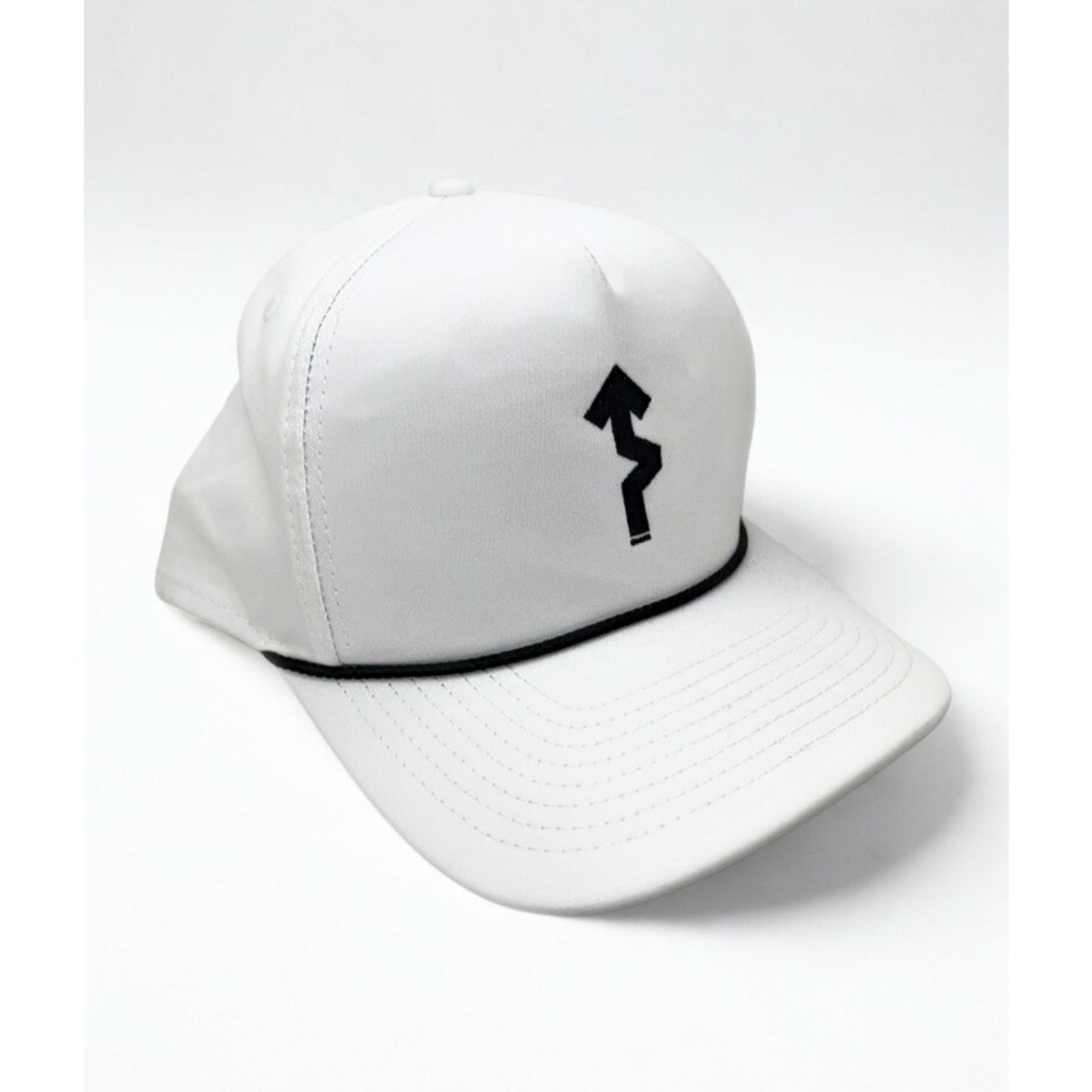 Imperial WEDU White FNS Rope Cap Lance Armstrong Signed RARE Size ONE SIZE - 3 Thumbnail