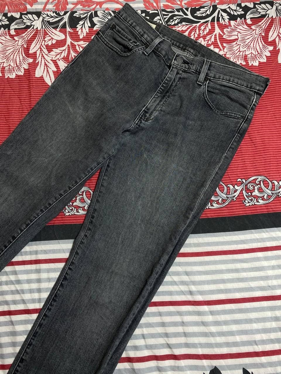 Levi's × Vintage VINTAGE LEVIS PREMIUM Button Fly Straight Leg Denim Jeans Size US 34 / EU 50 - 17 Thumbnail