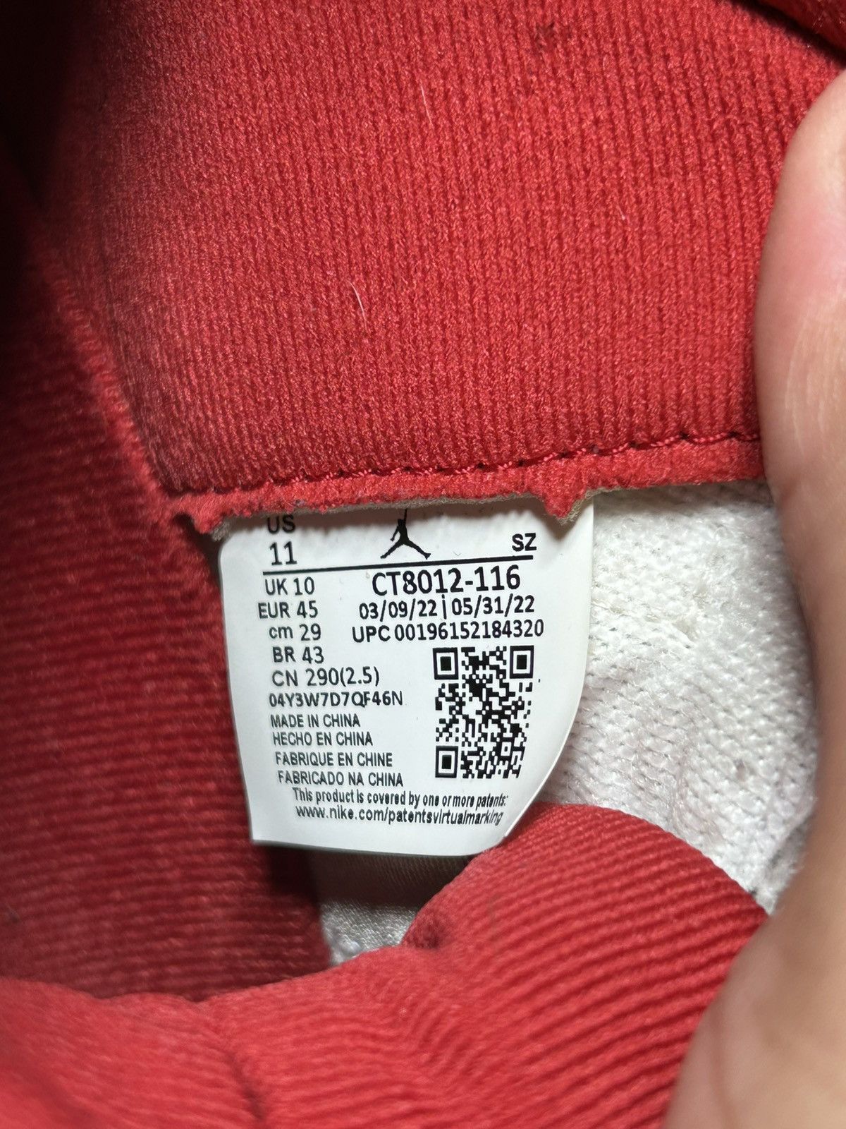 Jordan Brand Jordan 11 cherry Size US 11 / EU 44 - 11 Thumbnail