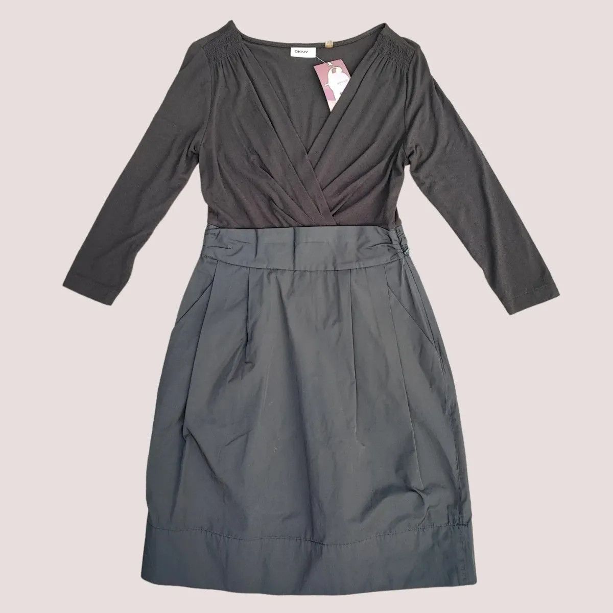 DKNY DKNY TWO TONES DRESS - FASHIONELLA Size S / US 4 / IT 40 - 3 Thumbnail