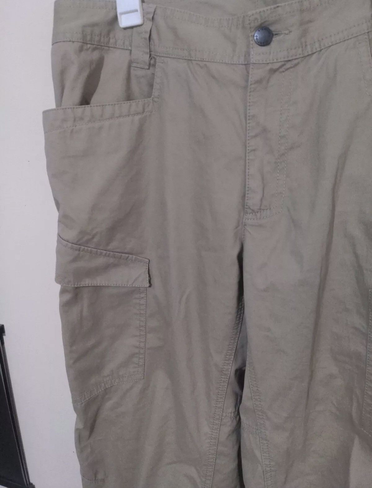 Columbia Columbia Pants 36x32 Beige Canvas Cargo Pockets Cotton RARE Size US 36 / EU 52 - 7 Thumbnail