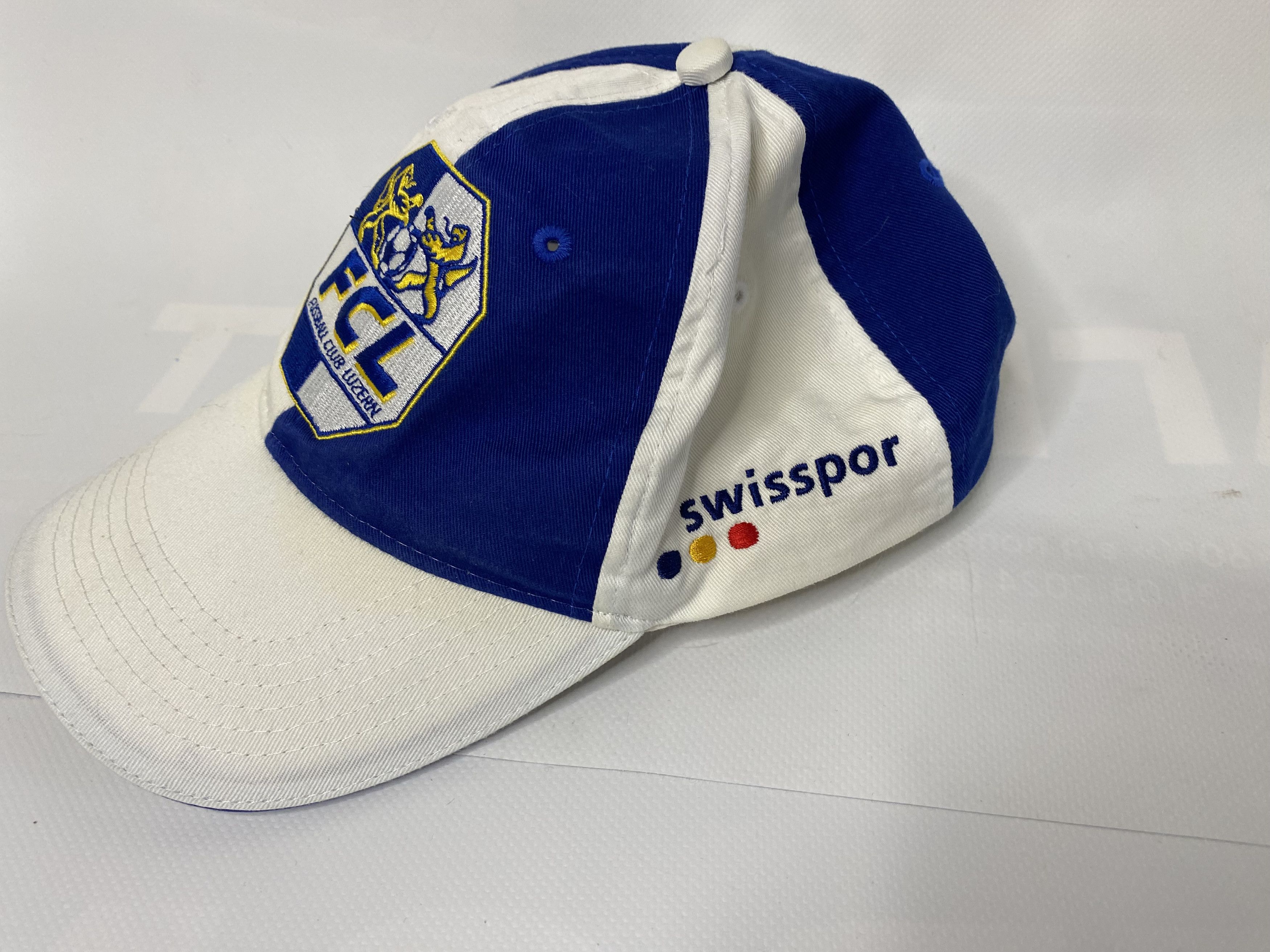 Vintage FC LUZERN SWITZERLAND SWISS FOOTBALL SOCCER HAT CAP Size ONE SIZE - 2 Thumbnail