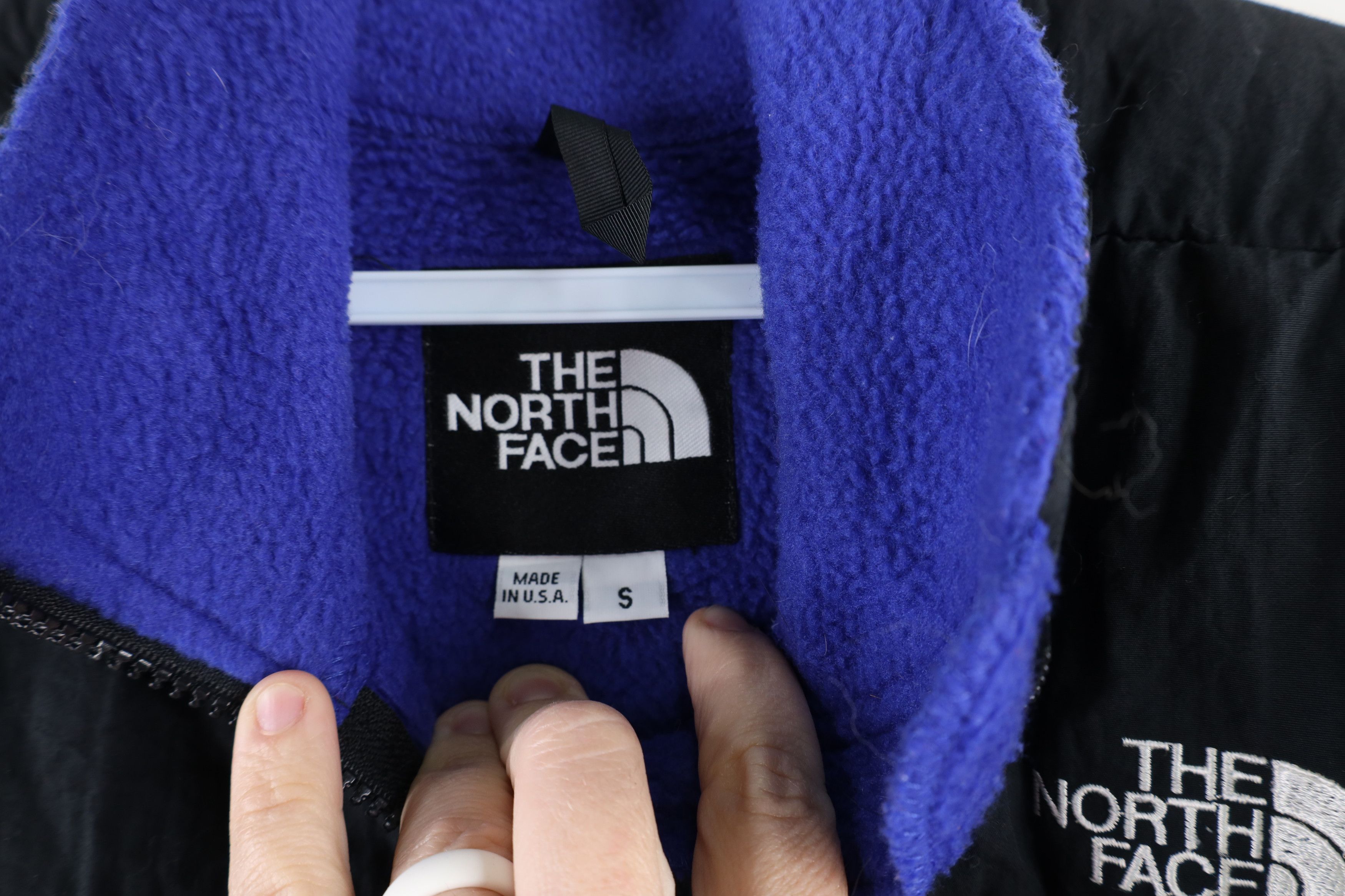 The North Face × Vintage Vintage 90s The North Face Denali Fleece Jacket Blue USA Size US S / EU 44-46 / 1 - 5 Thumbnail